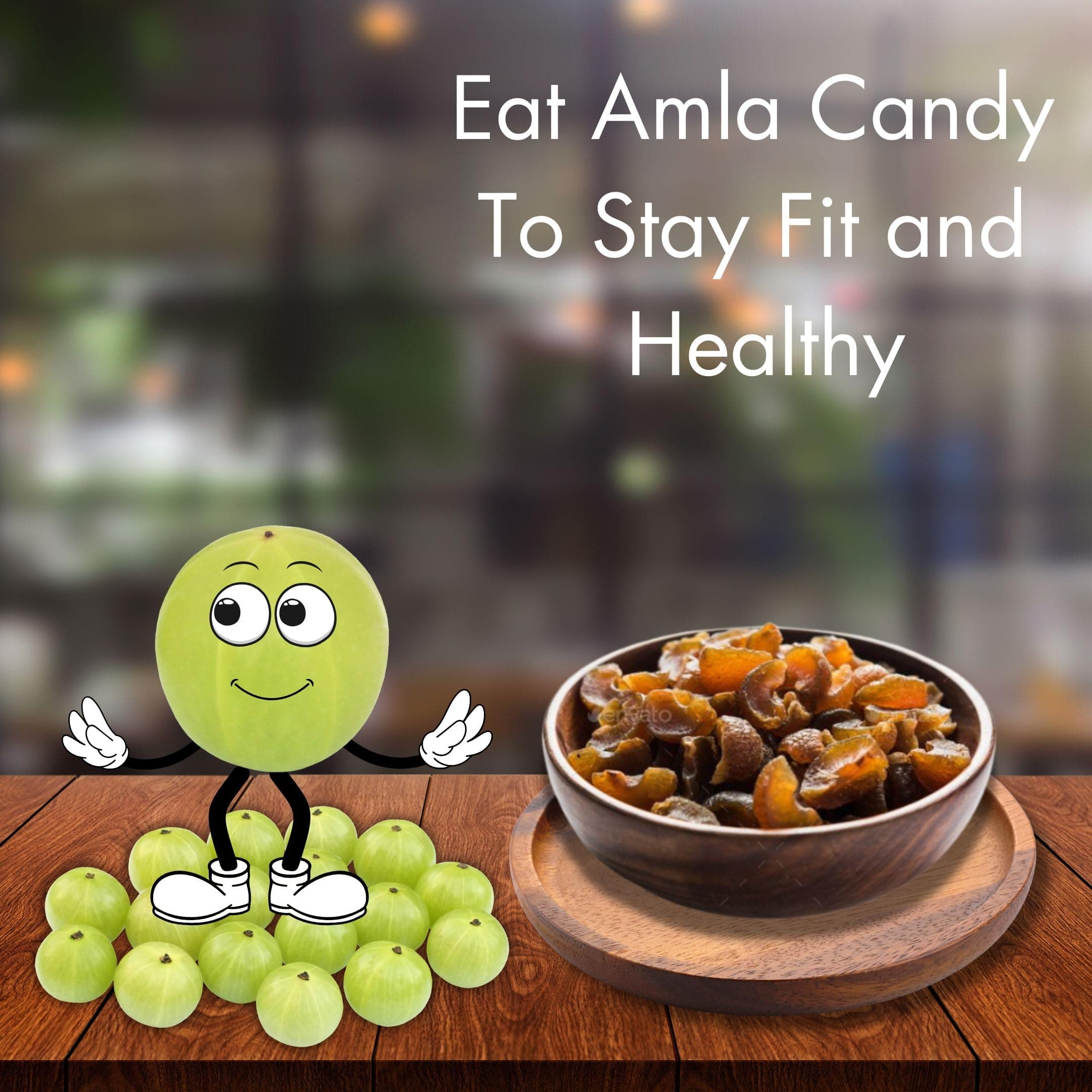 JAINS Dried Chatpata Spicy Amla Candy | Natural | No Artificial Colour Used (Amla) | Chatpata Amla Candy | Mukhwaas (500 gm) — image 6