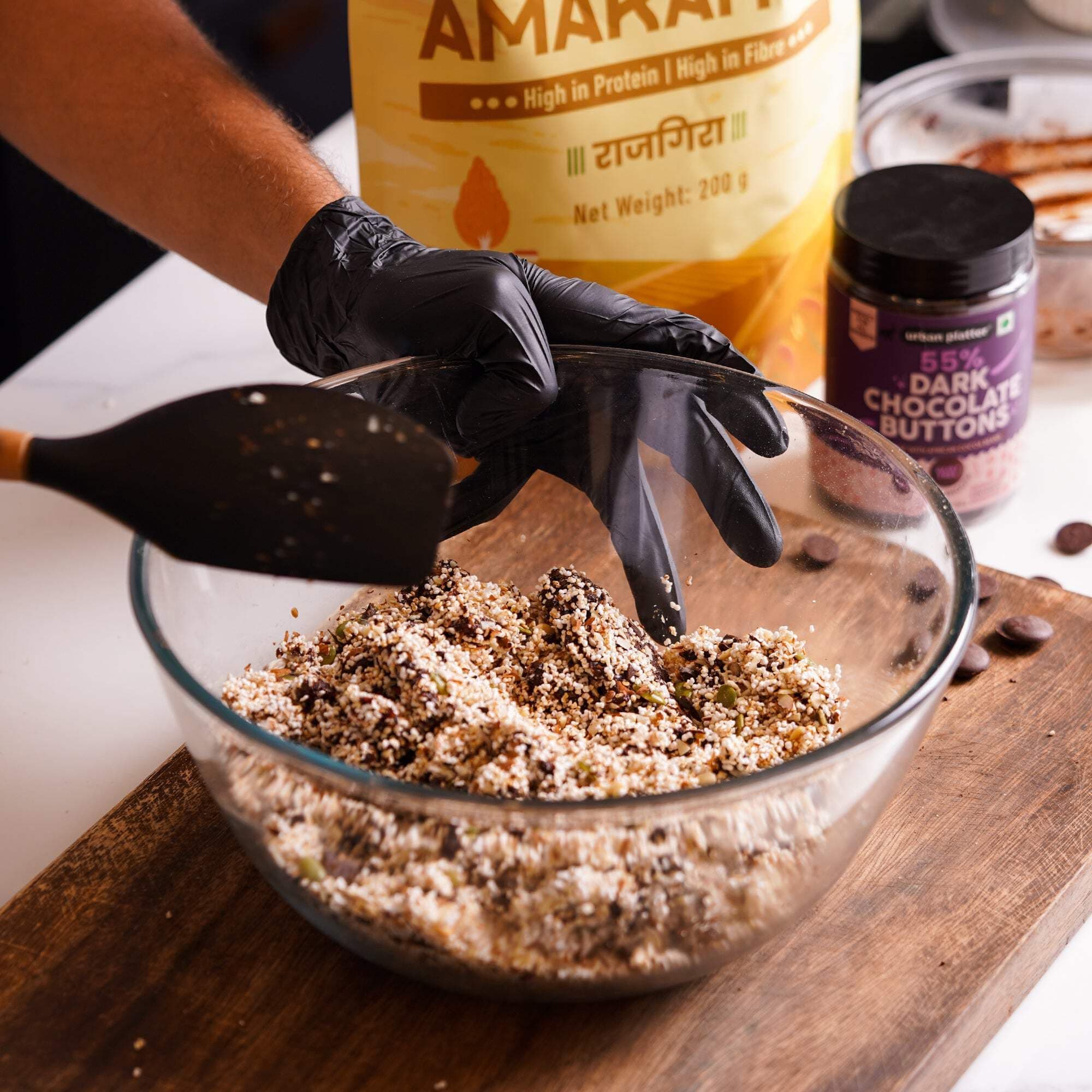 Urban Platter Puffed Amaranth, 200g (Rajgira | High in Protein & Fibre | Healthy Puffed Snack | Gluten-Free) — image 3