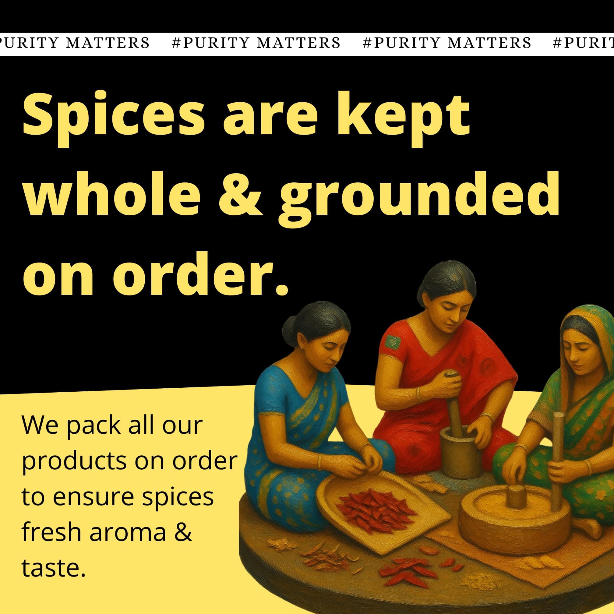Indiana Organic Punjabi Chole Masala | Authentic North Indian Spice Blend | No Preservatives, No Additives, Gluten Free | Freshly Ground Whole Spices | Homemade Taste | 150g Glass Jar | No onion & garlic added — image 5