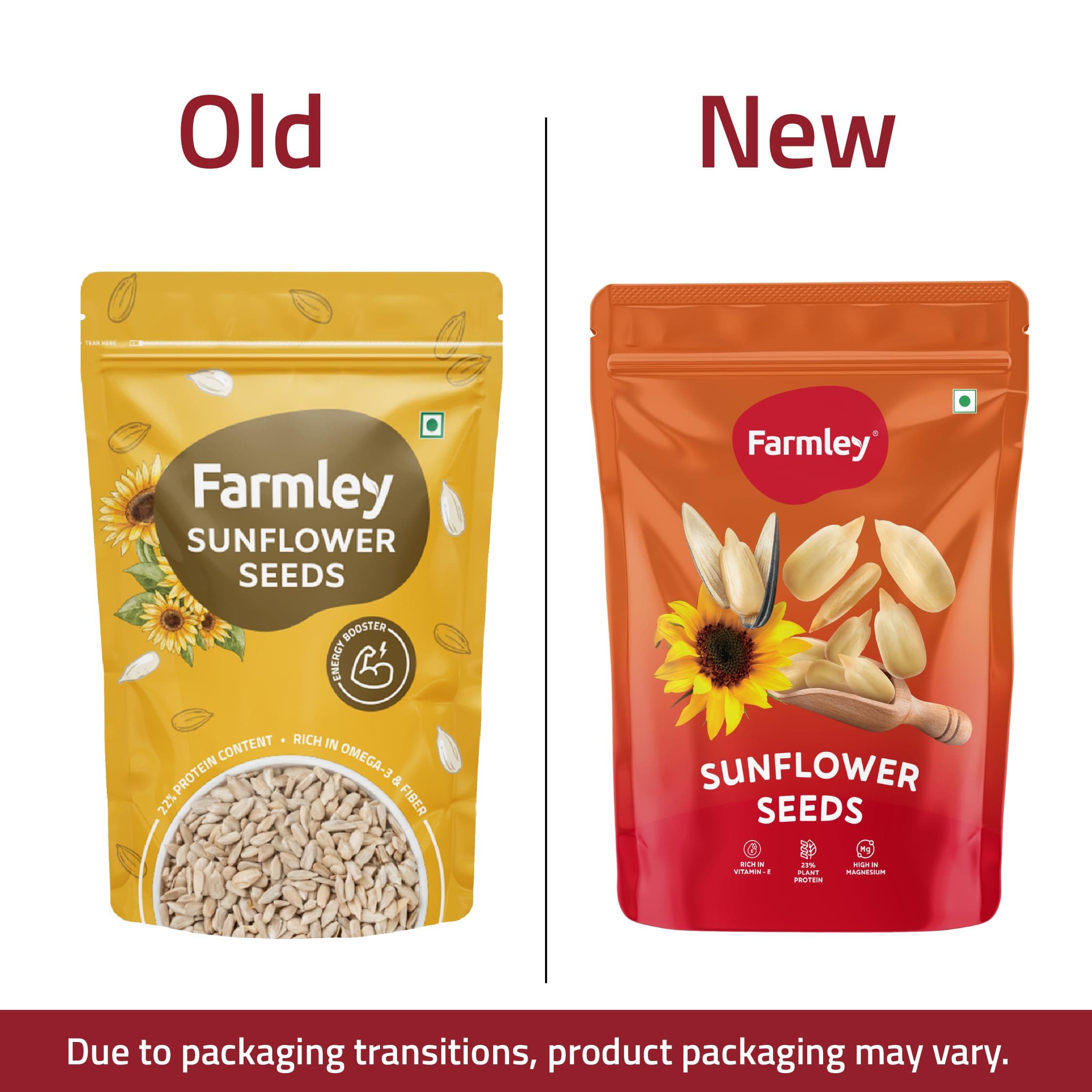 Farmley Edible Seeds Combo 400 g | Chia Seed + Sunflower Seed + Pumpkin Seed I Superfood Mix for Healthy Eating | Rich in Protein & Fiber (200g, each) (Pack of 2) — image 6