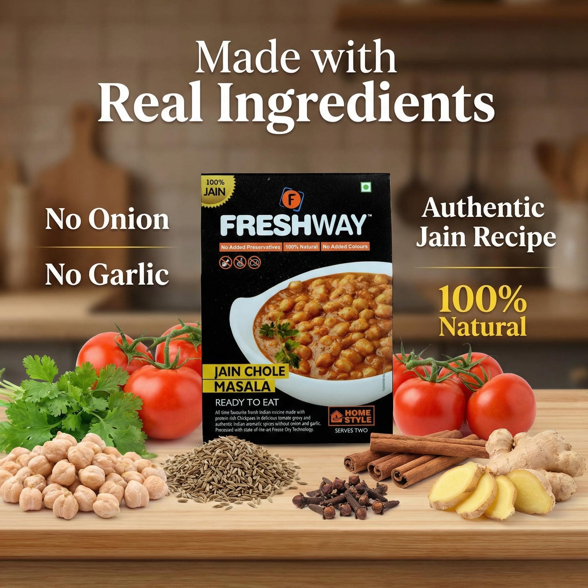 Freshway Jain Chole Masala Combo Pack of 2 — image 3