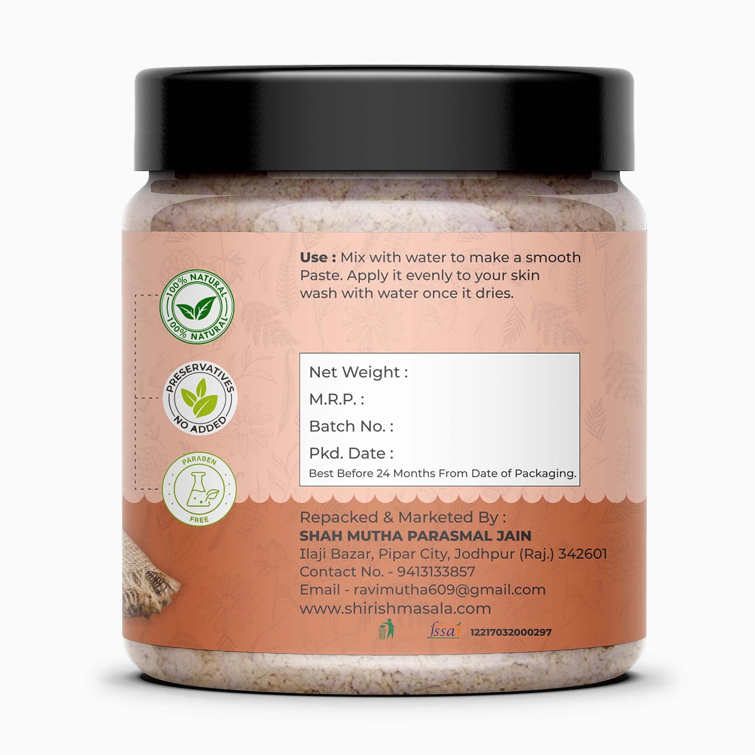 Mulethi Powder 100 Gram Jar Pack,licorice powder,Yashtimadhu powder — image 3