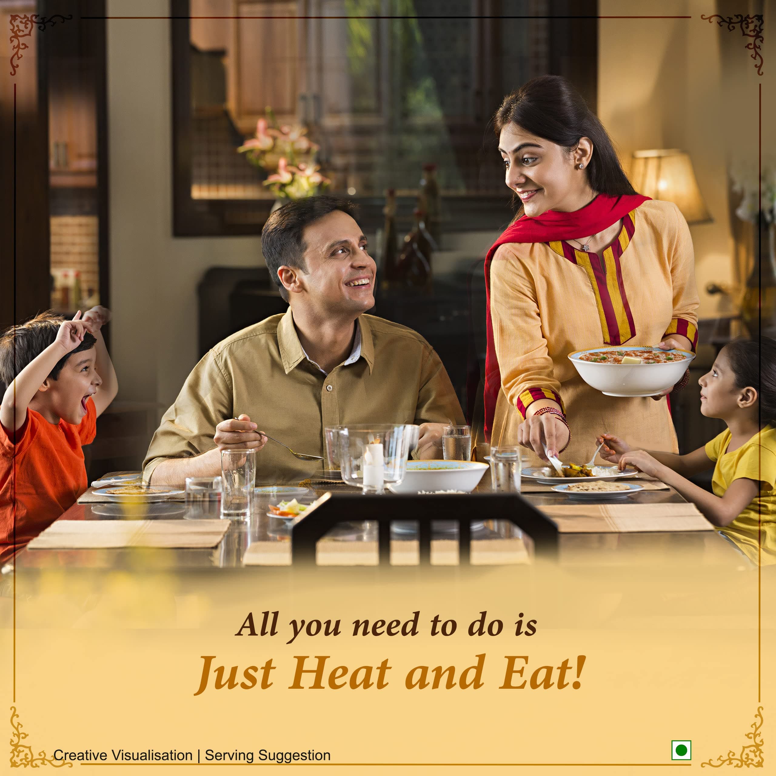 Kitchens of India Pav Bhaji, ITC Ready to Eat Indian Food, Just Heat and Eat, Microwavable, 285g — image 4