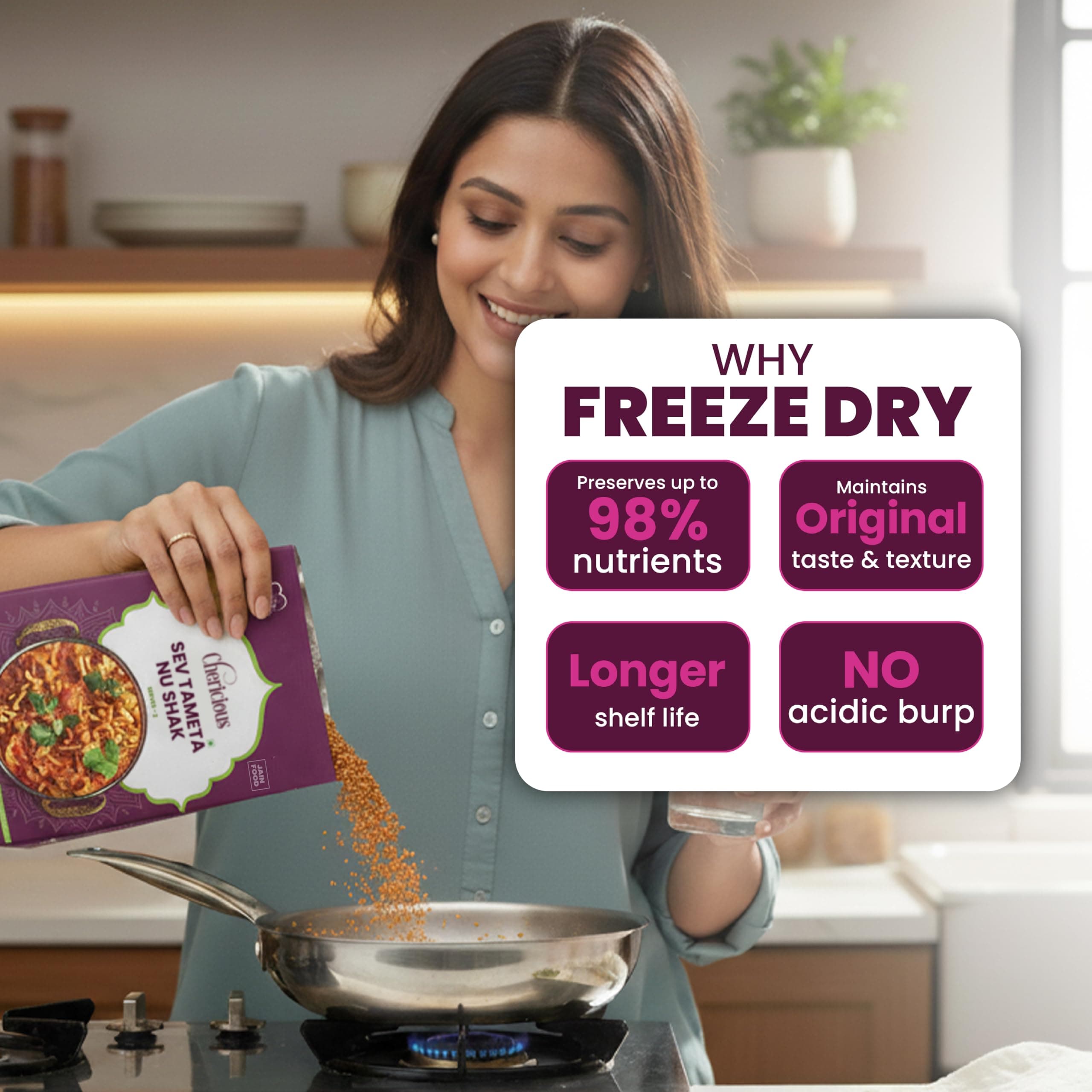 INDIAN KHANA KHAZANA Rajma 300gm (JAIN SPECIAL/NO ONION, NO GARLIC FOOD) | No Added Preservative and Colours /Serve Hot Anytime Anywhere with our Flameless Food Heater inside the Pack/ Indian Tasty Flavour Ready to Eat Rajma | — image 7