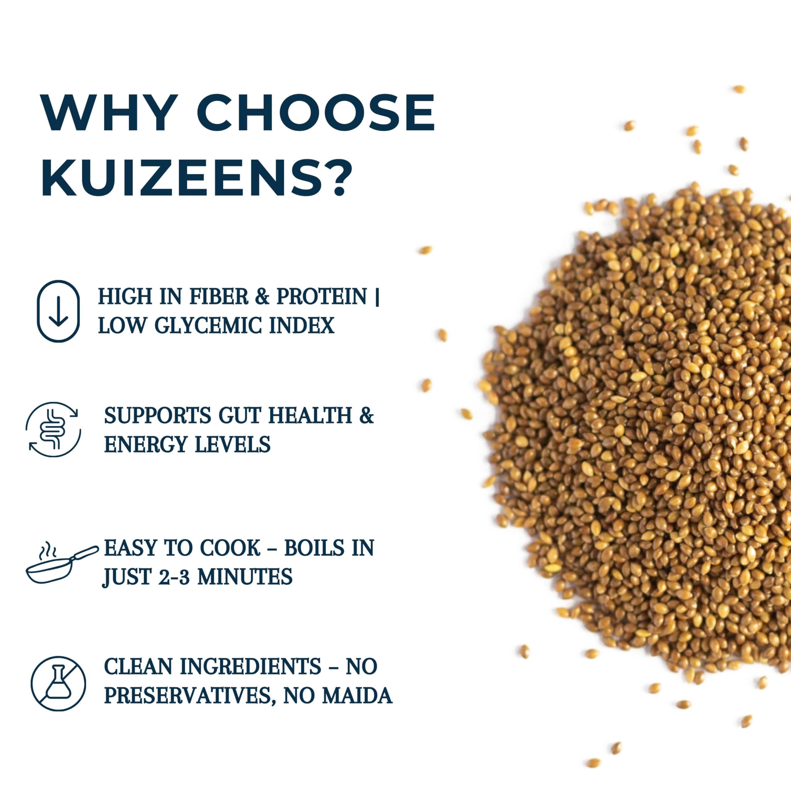 Millet Me by Kuizeens Little Millet Pasta - 230g | Low GI |Protein & Fiber-Rich | Gluten-Free Delight | Low Carb & Low Glycemic Index | Easy-to-Make | No MSG | No Preservatives | Jain | No Onion & Garlic — image 3