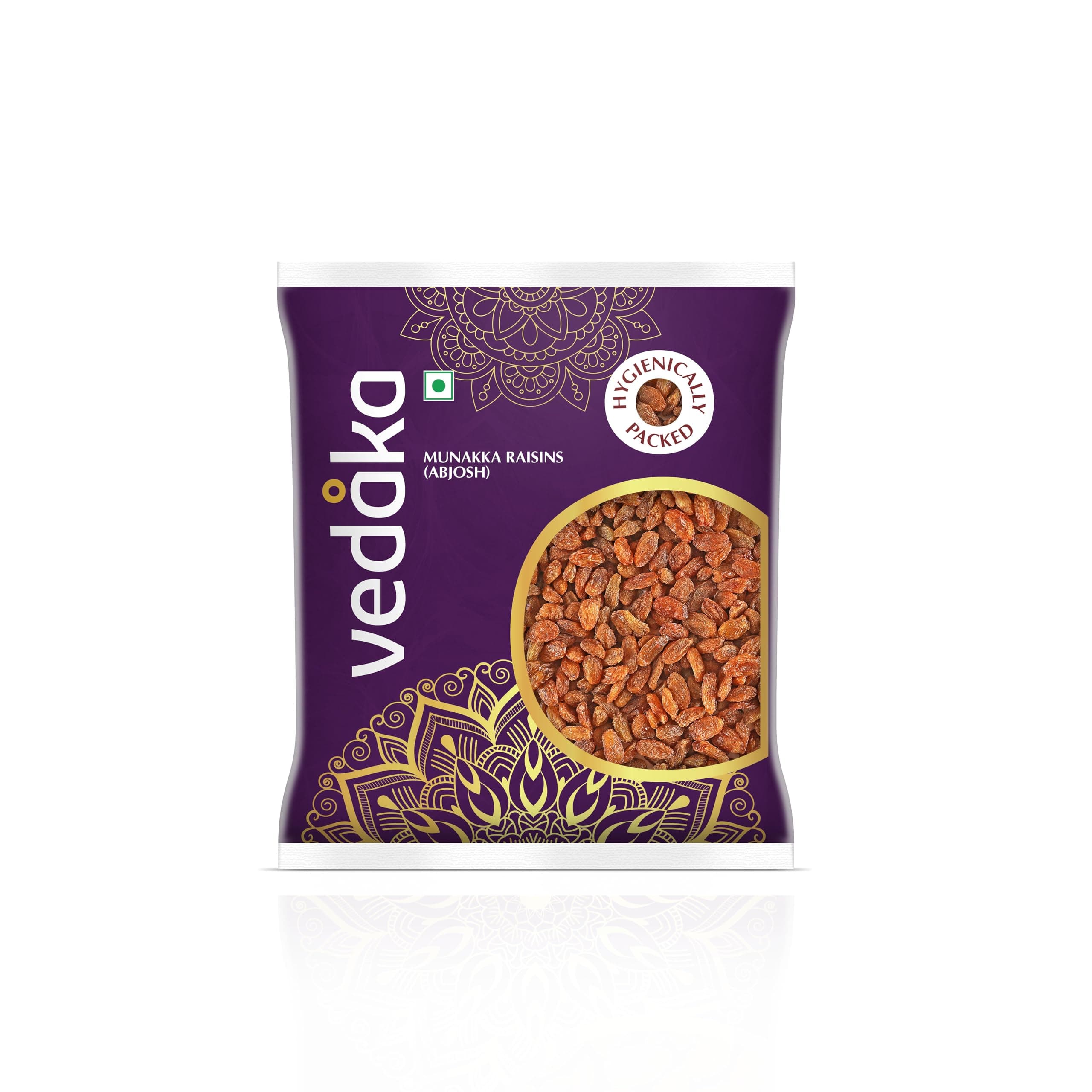 Amazon Brand - Vedaka Munakka Raisins (Abjosh) | 500 g | Naturally Sweet | Rich Authentic Flavour | Perfect Travel Snack