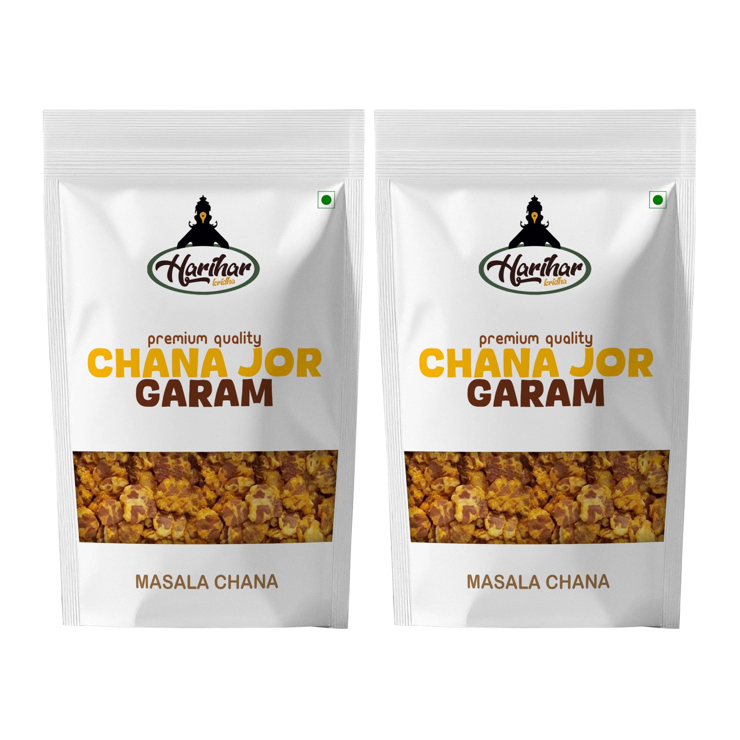 HARIHAR KRIDHA Chana Jor Garam 900g - Healthy Namkeen Snacks For Diet - High Protein Snack - Chana Chur Garam | Cholesterol Free & Transfat Free Chana Snack (450 Gram x Pack of 2) — image 2