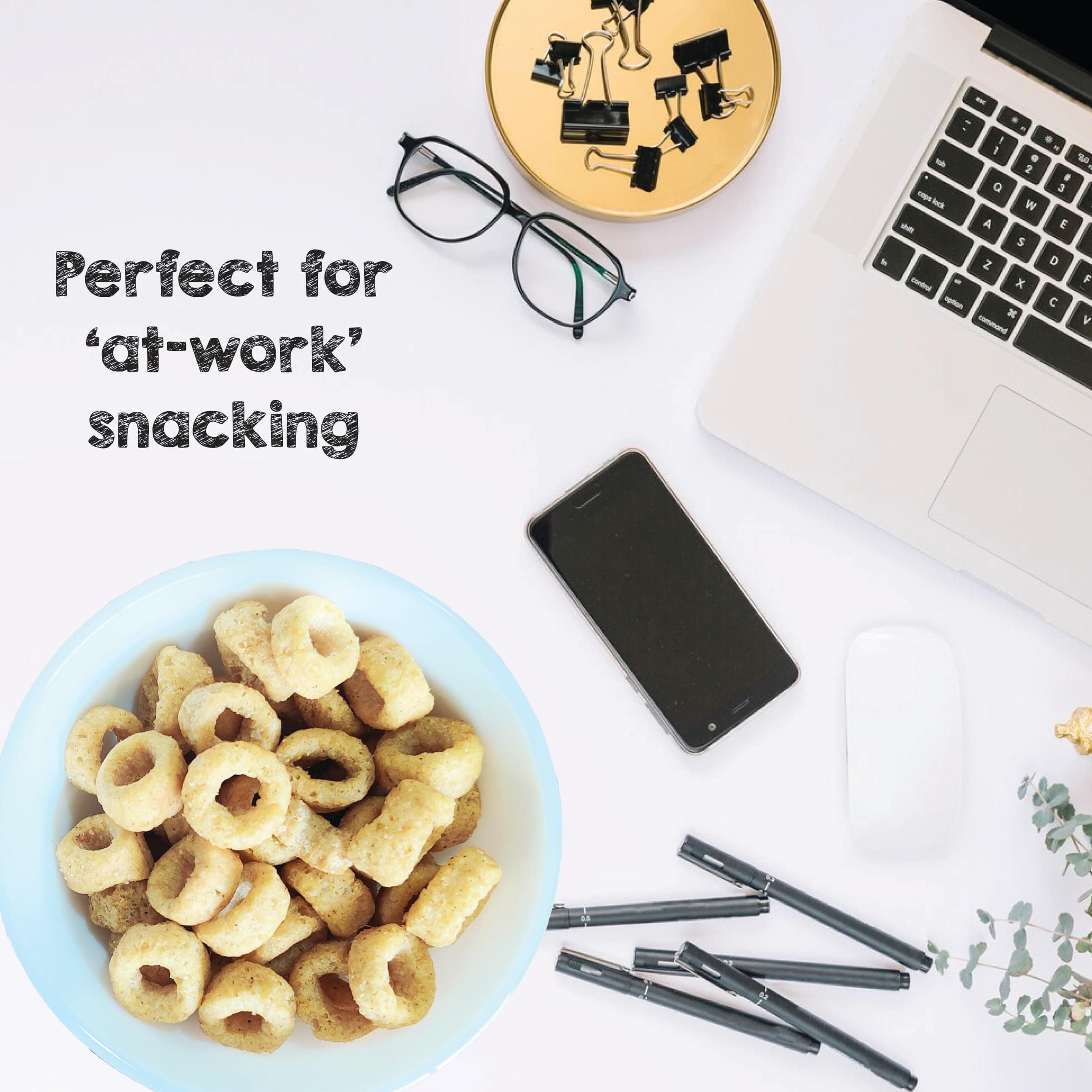 SelfCare By Suman Agarwal Quinoa Loops Pack of 1 100g | Healthy & Non Fried | Savoury - Snacks - Namkeen - Grocery | Spicy Crunchy & Chatpata - Tea time Snacking | Diabetic Jain & Travel Friendly — image 4