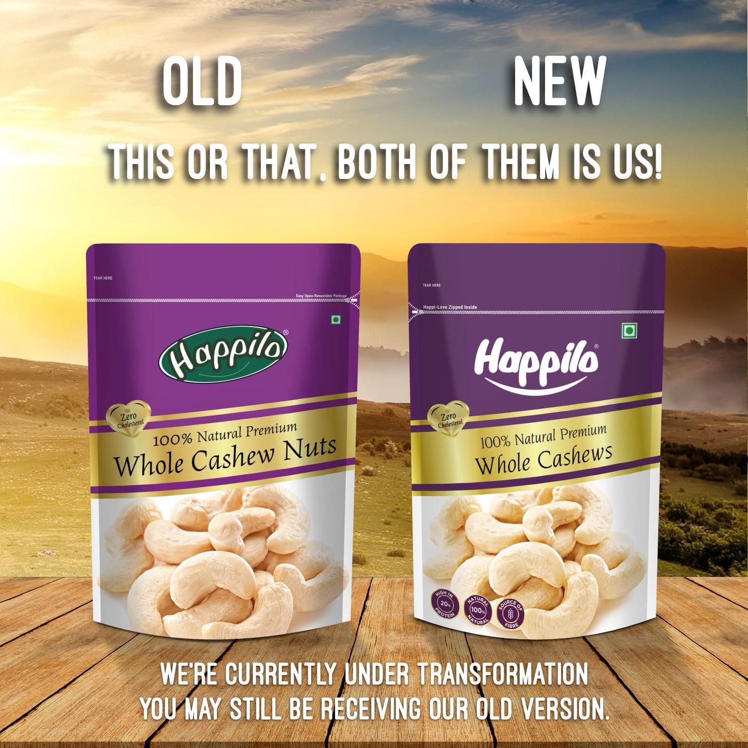 Happilo Premium Natural Whole Cashews 200g Value Pack | Dry Fruits, Kaju, Healthy Snacks | Unsalted Cashew Nuts | Crunchy, Nutritious & Delicious Nuts | Rich in Protein, Magnesium & Phosphorus — image 3
