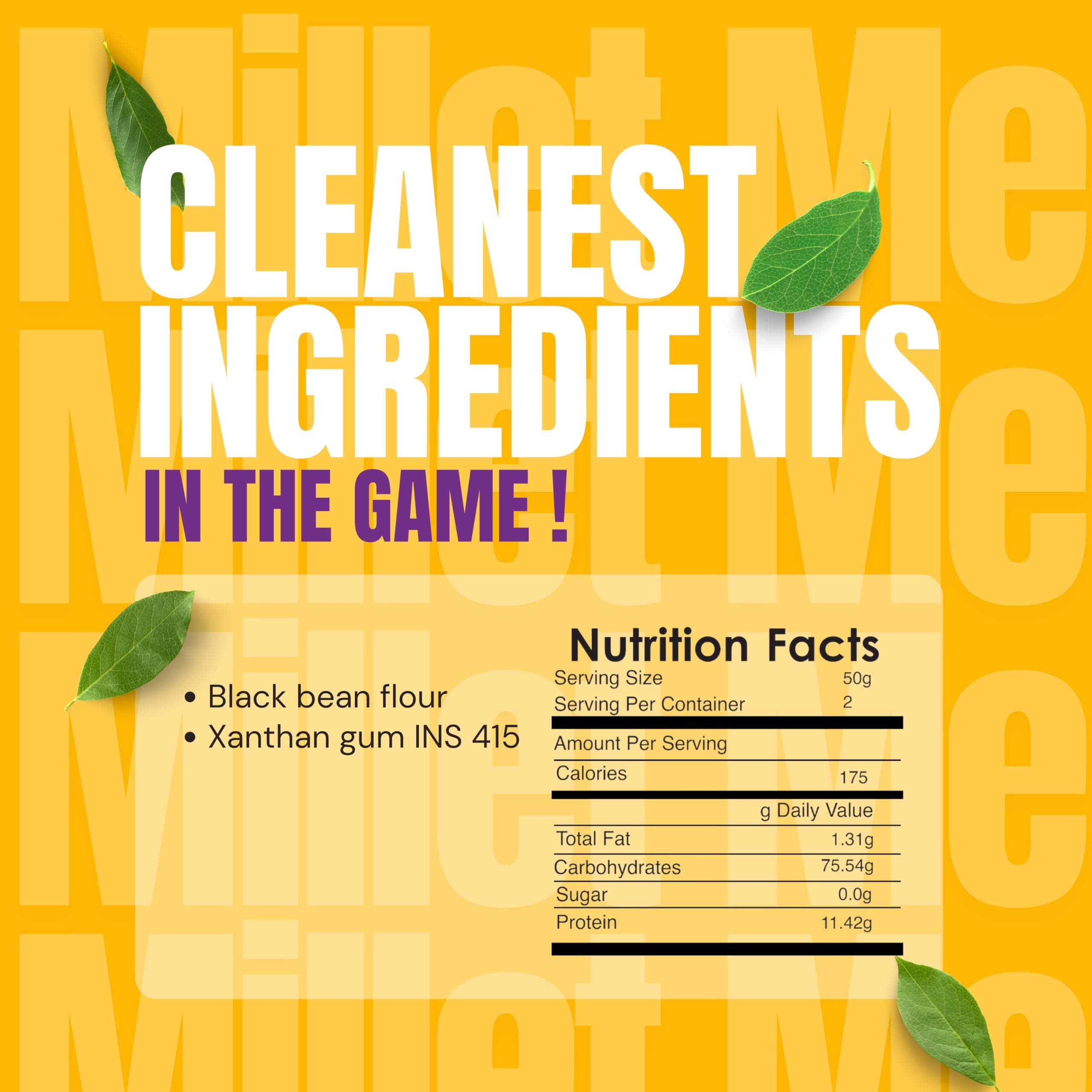 Millet Me by Kuizeens Black Bean Pasta - 230g, Pack of 2 | Gluten-Free & High-Protein | Rich in Nutrients | Easy-to-Make | No MSG | Preservative Free | Jain | No Onion & Garlic — image 3