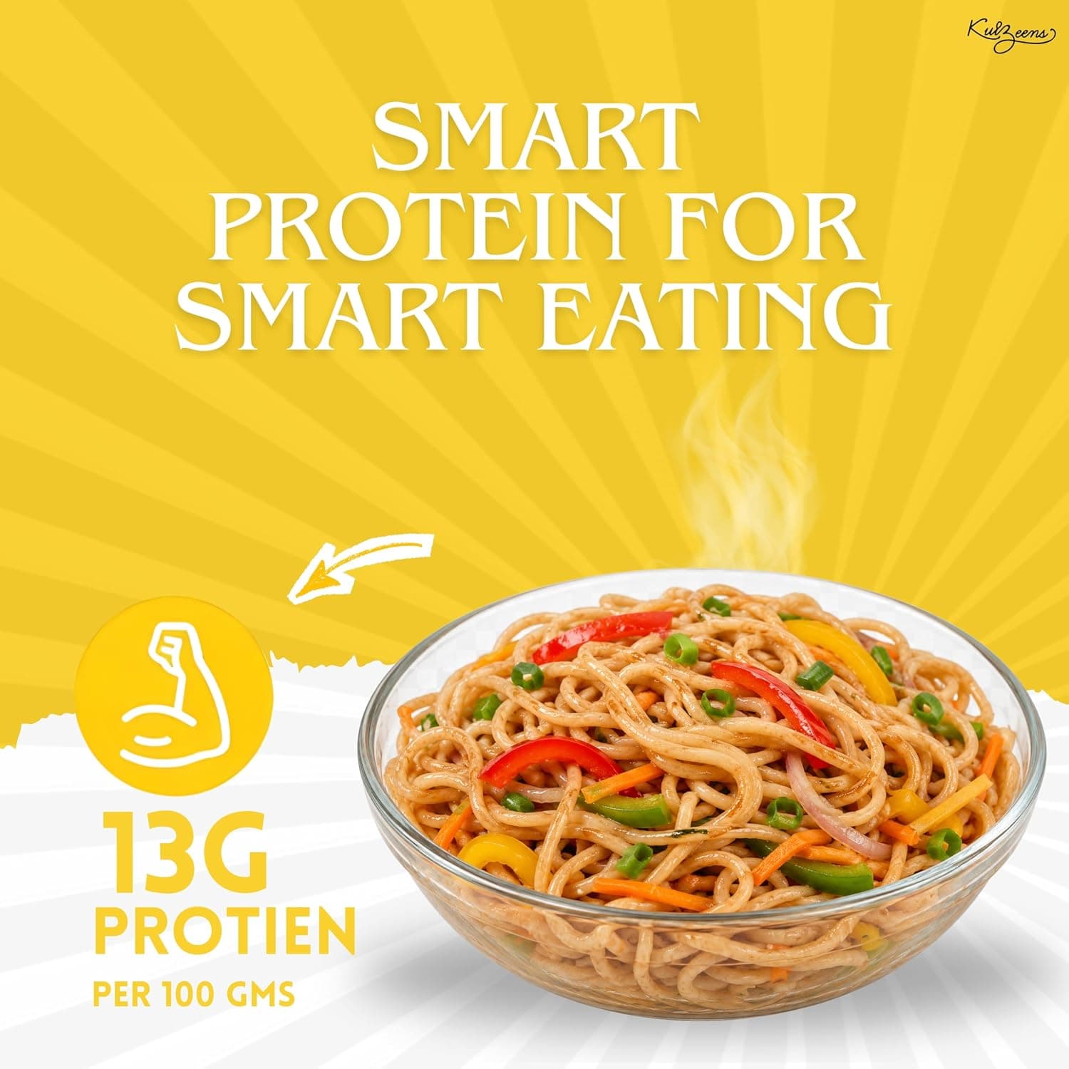 Millet Me by Kuizeens Whole Wheat Noodle - 220G (Pack of 4)|Protein & Fiber-Rich | Gluten-Free Delight | Easy-to-Make |No Preservatives |Vegan & Wholesome |Jain | No Onion & Garlic — image 5