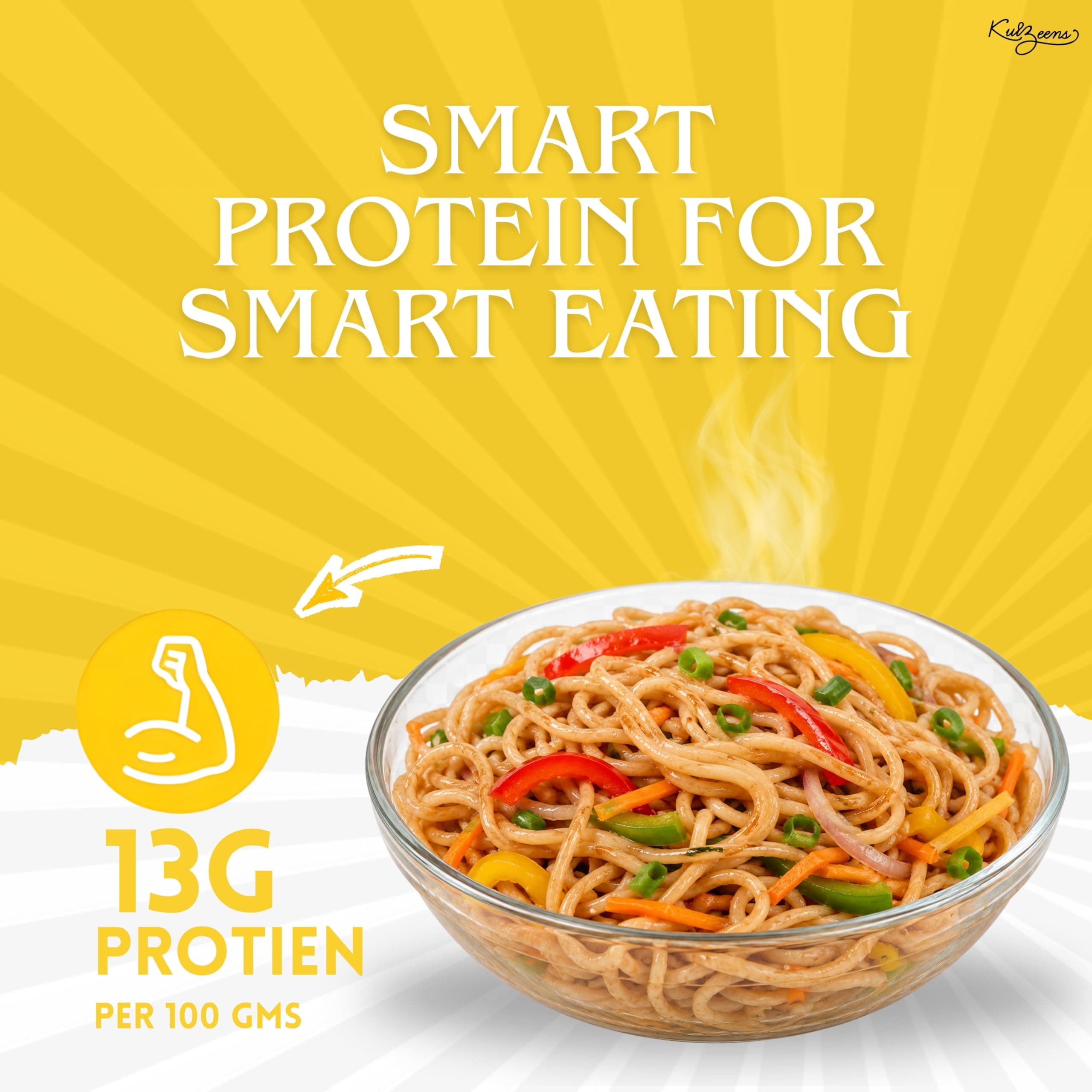 Millet Me by Kuizeens Whole Wheat Noodle - 110G |Protein & Fiber-Rich | Gluten-Free Delight | Easy-to-Make | No MSG | No Preservatives | Vegan & Wholesome |Jain | No Onion & Garlic — image 5