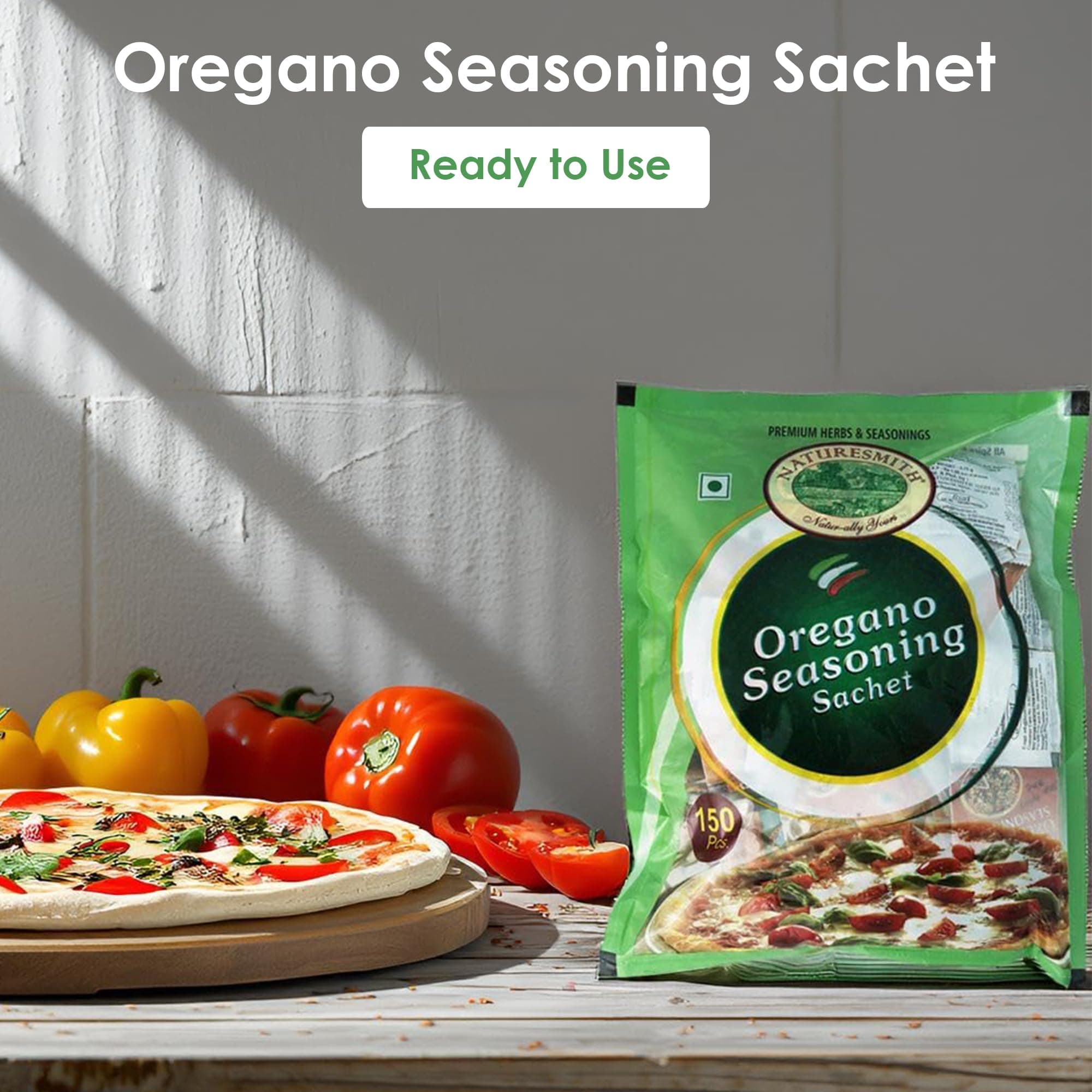 NATURE SMITH Oregano Seasoning Sachet | 150 Pcs Sachet In Packet | Ready to Use Pouch |,112 Gm — image 5
