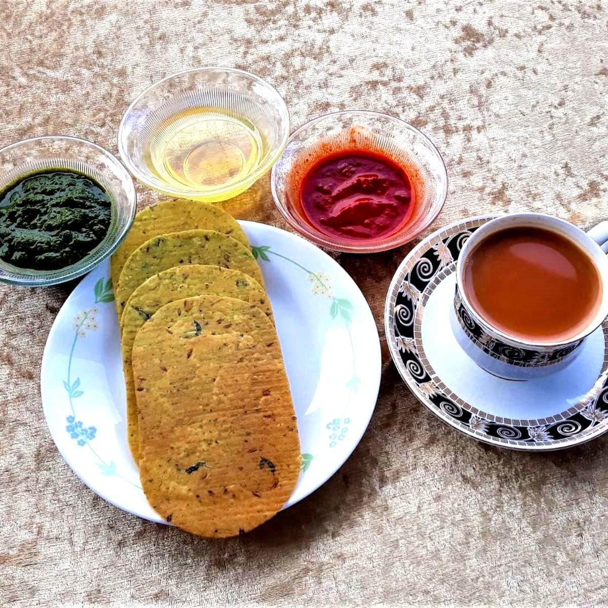 Superfills Wheat-Free (Gluten Free) Combo of 2 Nachni Till + 2 Jowar Nachni Flavour Khakra Healthy Gujarati Crispy Indian Snacks, Ready to Eat No Garlic & No Onion, 800G — image 3