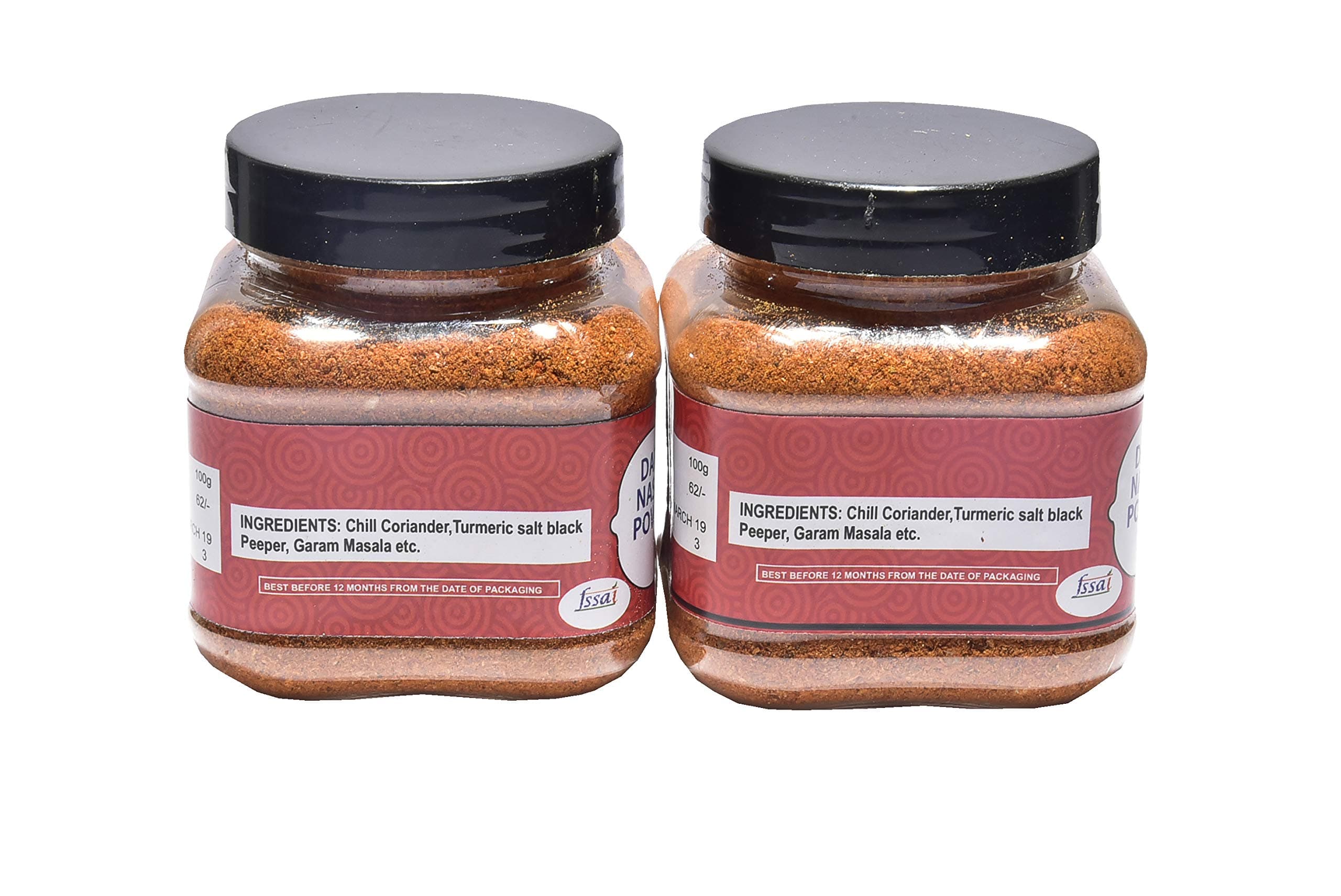 Jai Jinendra Spices & Masale Dabeli Masala ,Anjar-Kutchh, (Double Roti Masala) Jar Packing 100 gm Pack of 4 — image 5