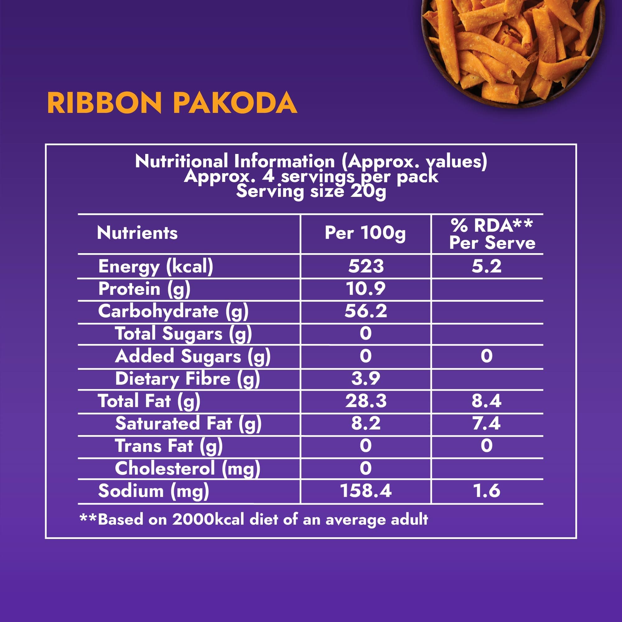 Sweet Karam Coffee’s South Indian Crunchy Combo Pack - Ribbon Pakoda & Special Madras Mixture | No Maida & No Vanaspati, Zero Trans Fat, Heart-healthy Oil | Authentic Taste of Tradition (95g Each) — image 3