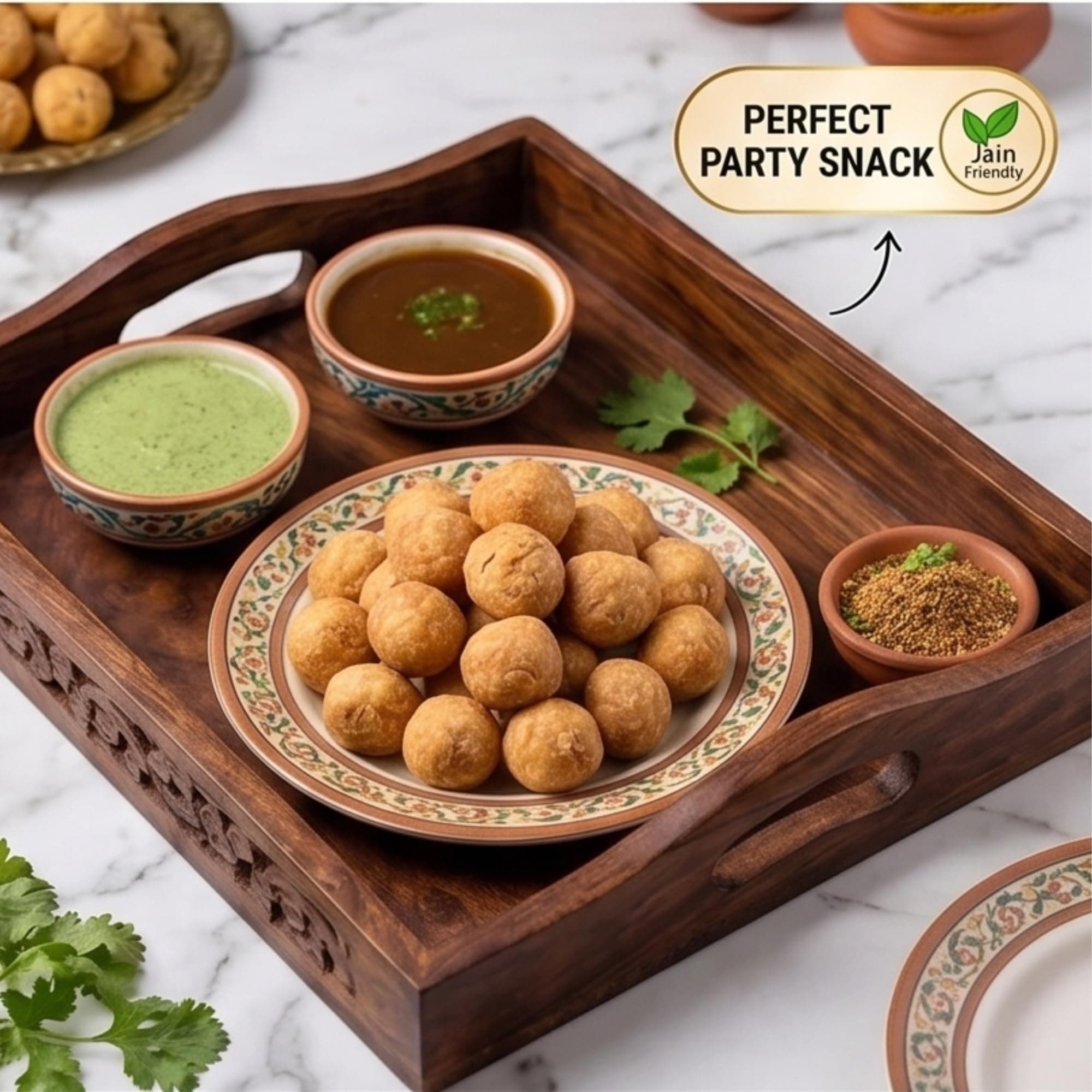 KOTHARI FOODS Mini Hing Kachori | Authentic Jodhpuri Snack | No Onion No Garlic (Jain Product) | Handmade, Crispy & Spicy Indian Dry Namkeen | 500g — image 5