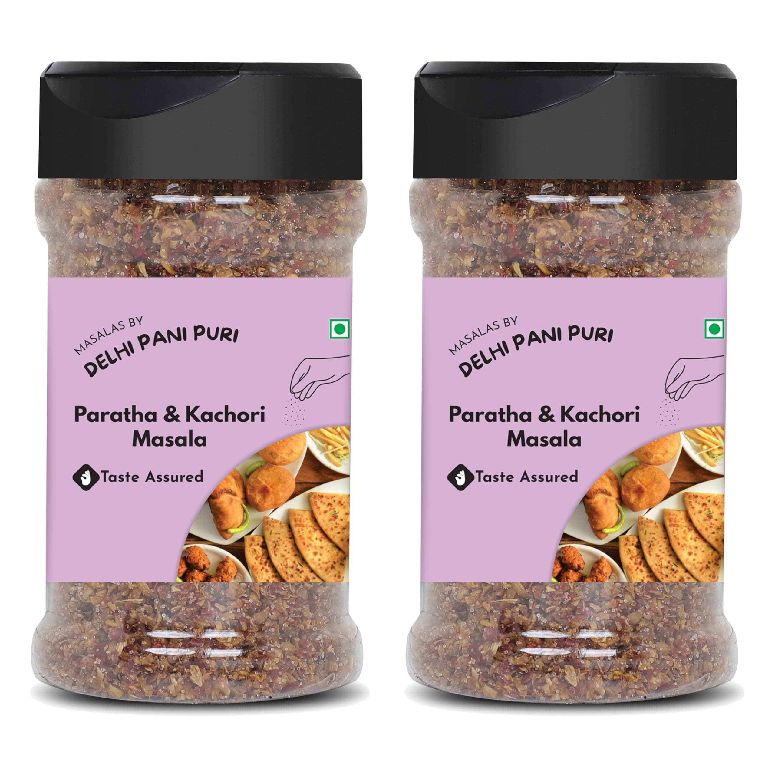 Paratha & Kachori Masala | Chatpata Masala Pack of 2 | 70gm | Use in stuffing of parathas, samosas, kachoris & kababs | Fresh Blend | 100% Organic No Chemicals — image 2