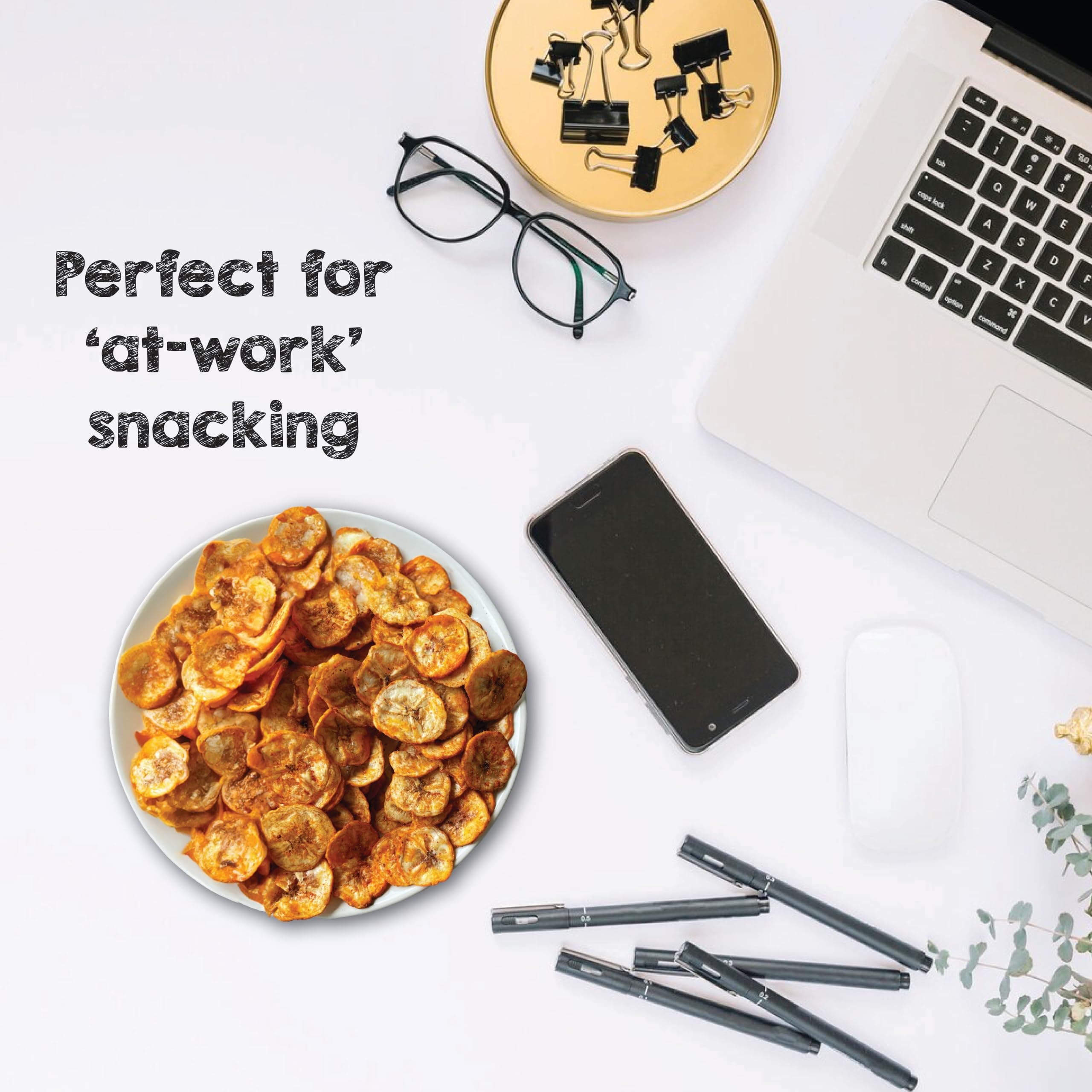SelfCare By Suman Agarwal Roasted Plantain Chips - Masala Pack of 1 125g | Healthy - Gluten Free | Savoury - Snack - Namkeen - Grocery | Mid Day - Workout - Tea time Snacking | Jain & Travel Friendly — image 4
