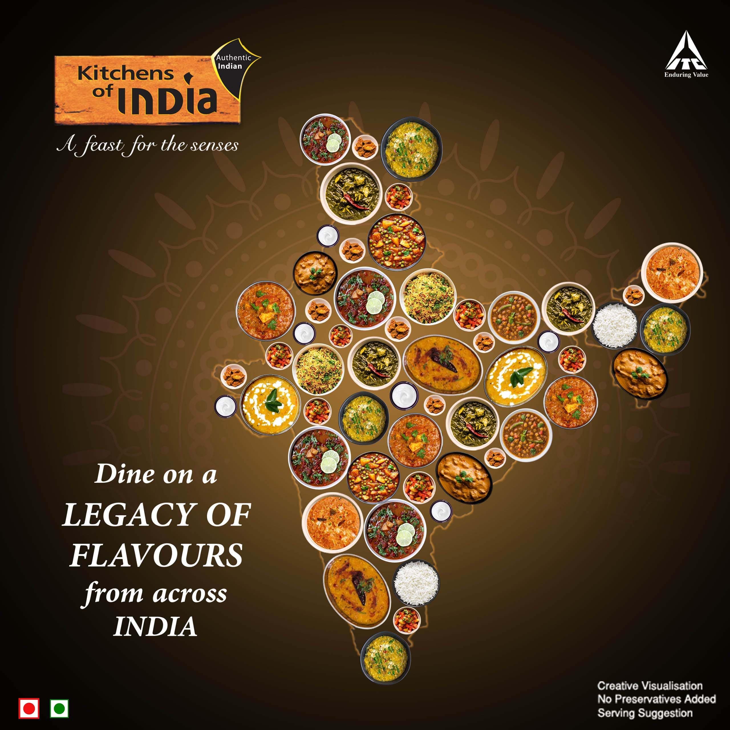 Kitchens Of India Pindi Chana, ITC Ready to Eat Indian Food, Just Heat and Eat, Microwavable, 285 Gram — image 4
