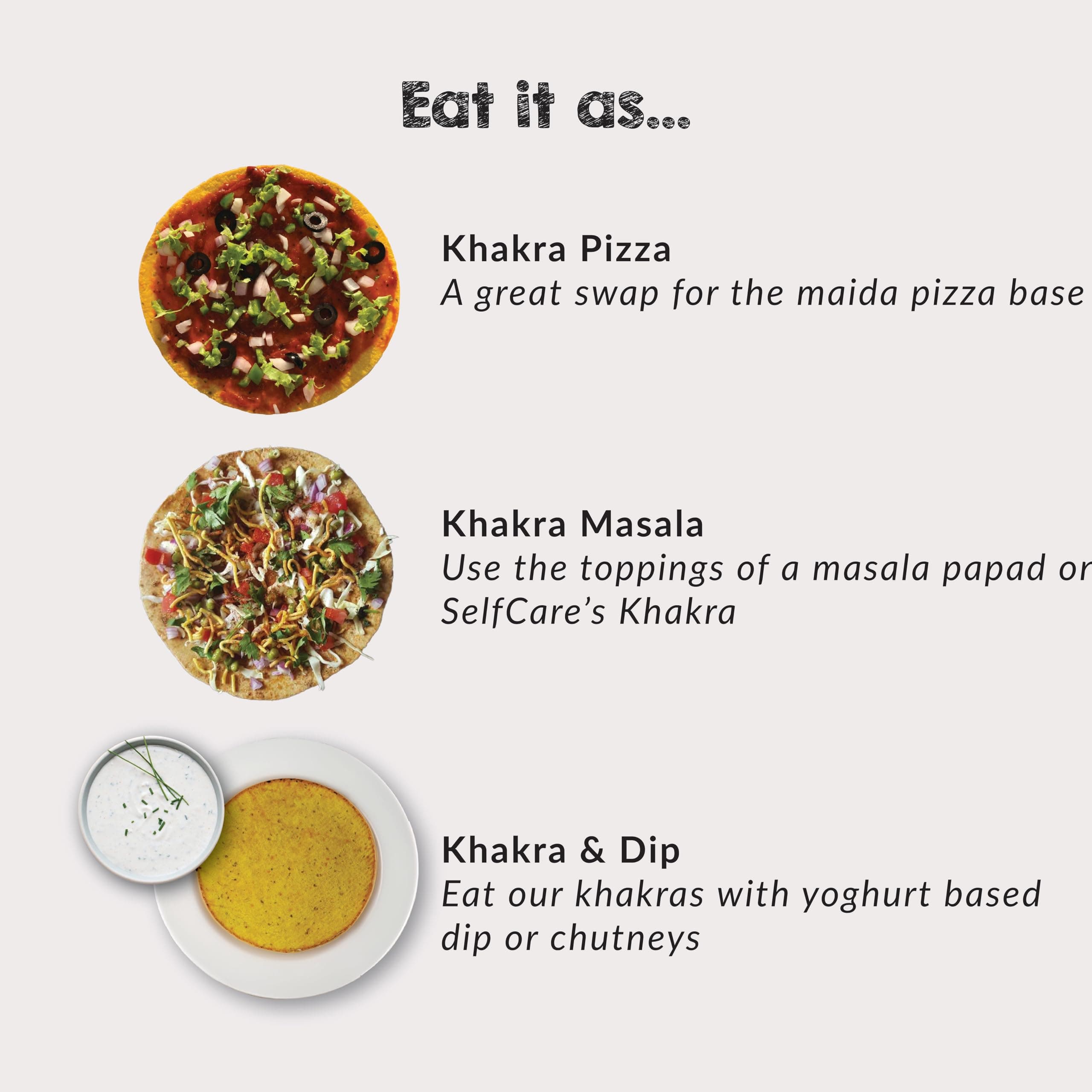 SelfCare By Suman Agarwal Chatpata Moong Dal Khakhra Pack of 1 250g | Roasted-Healthy-Snacks-Crackers-Namkeen-Grocery | Crispy & Chatpata - Tae time - Eat with Dip | Gluten Free - Jain & Travel Friendly — image 7