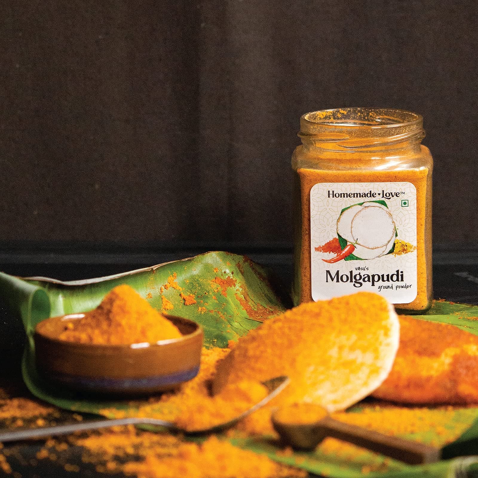 Homemade Love Idli Chutney Powder (150g)| South Indian style Molgapudi | Instant Gunpowder Chutney | Perfect for Idli, Dosa, Appam, Rice, Chapati, and Roti | No Added Onion and Garlic — image 9