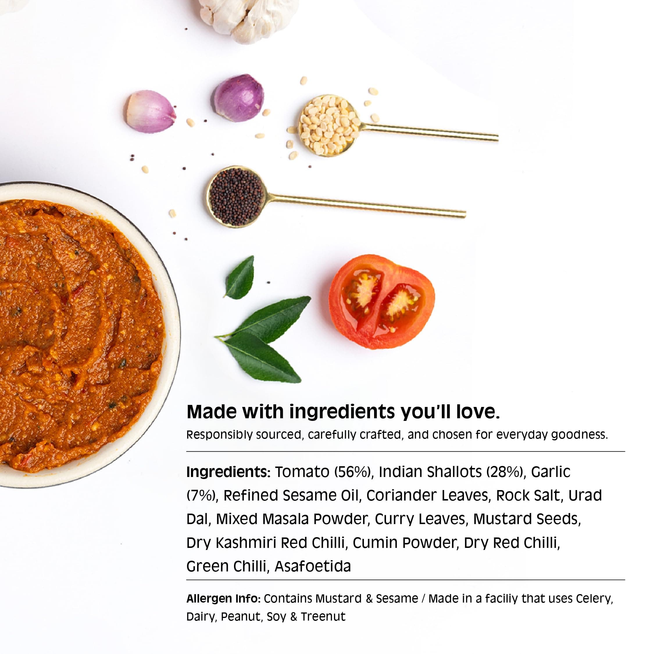 Chutnefy Tomato Chutney | 75g Freeze-Dried Instant Dry Mix | Just Add Water to make 10 servings (300g) | 0% Preservatives or Additives — image 5