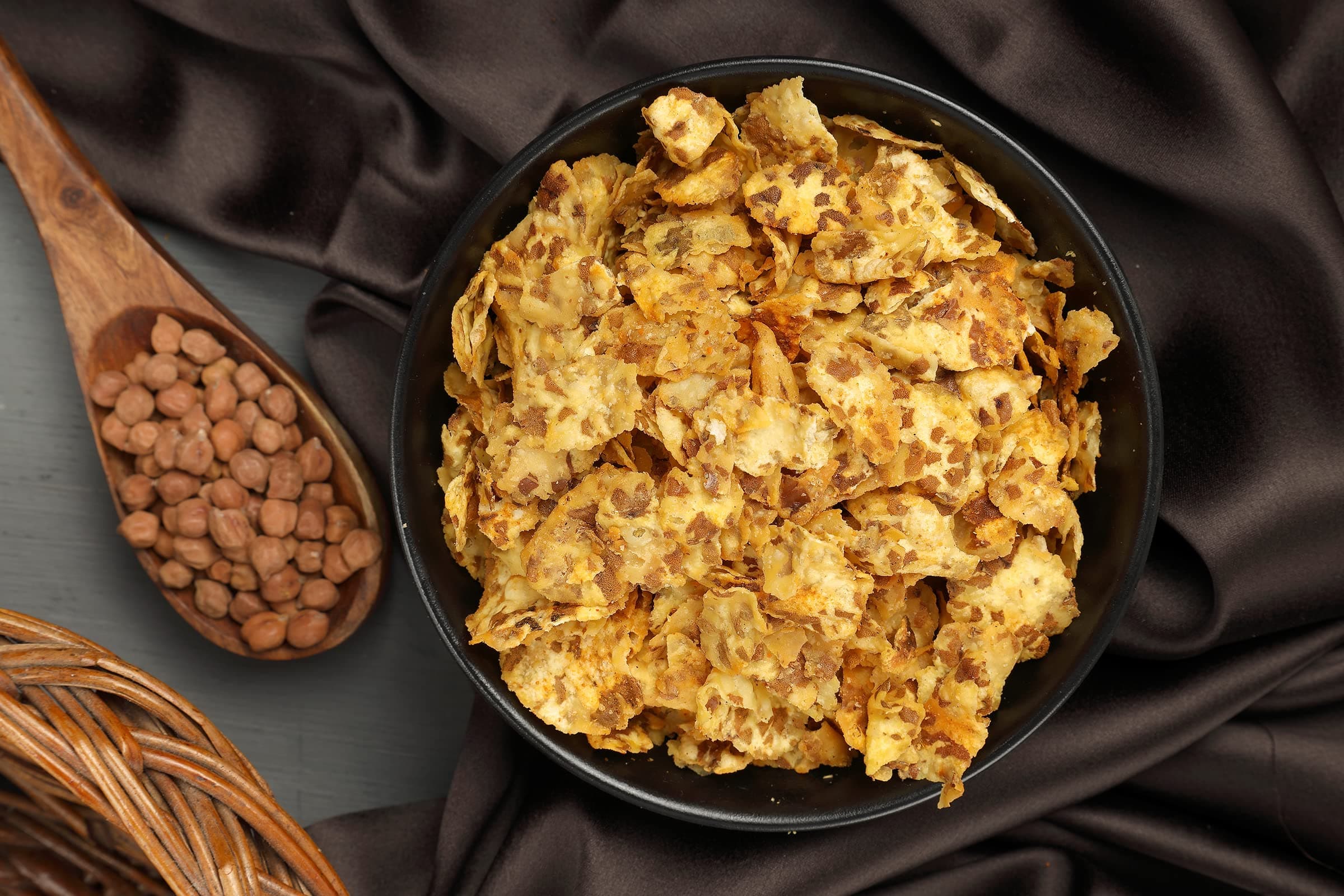 Immunit Gluten Free, Low Fat Roasted Chana Jor | Healthy & tasty office/party snack, No Preservatives, 150 Grams — image 3