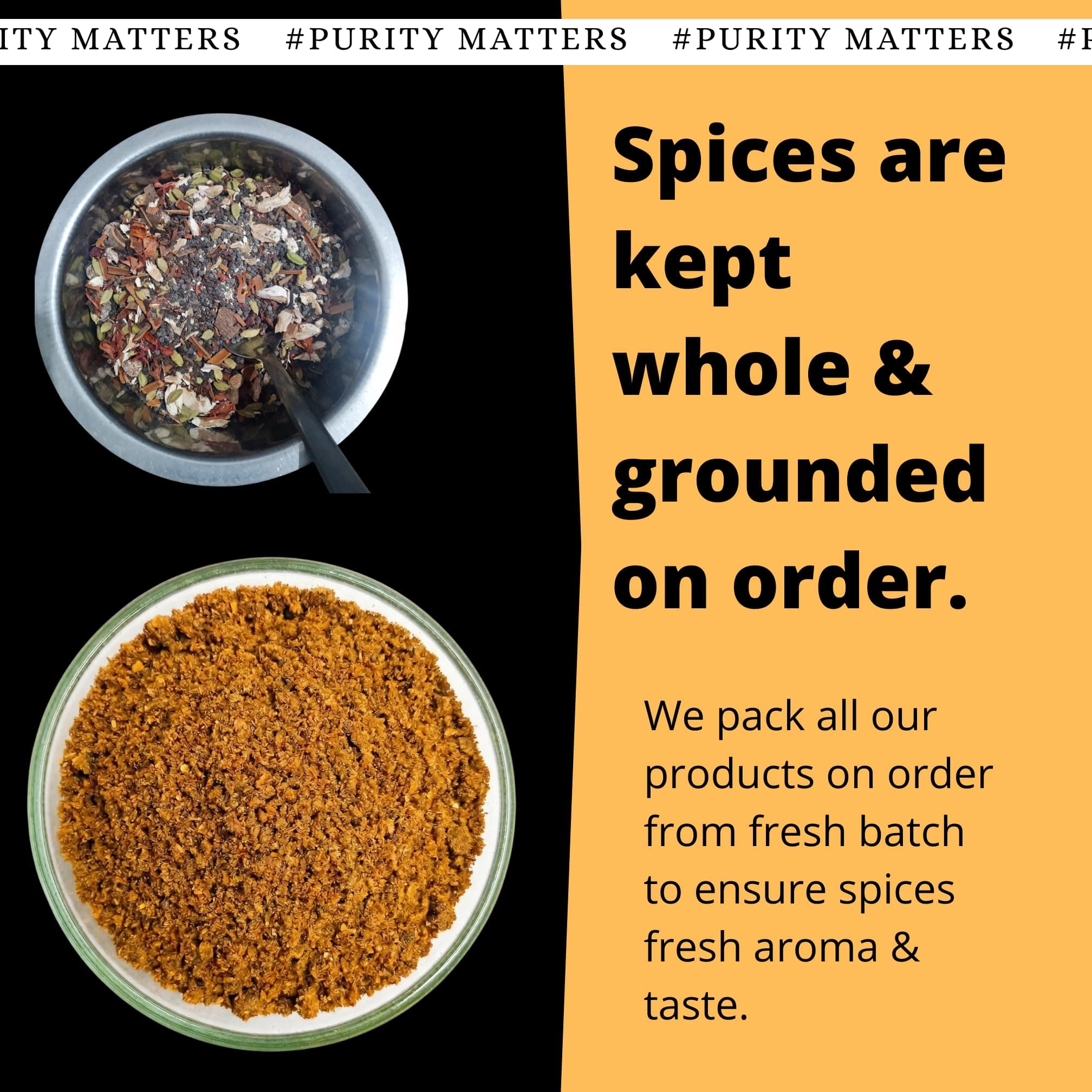 Indiana Organic Kitchen King Masala (150g) | Pure Jain Masala - No Onion, No Garlic | Natural, Freshly Ground All-Purpose 23 Spices Blend | Authentic Homemade Taste | Gluten-Free & Vegan — image 4