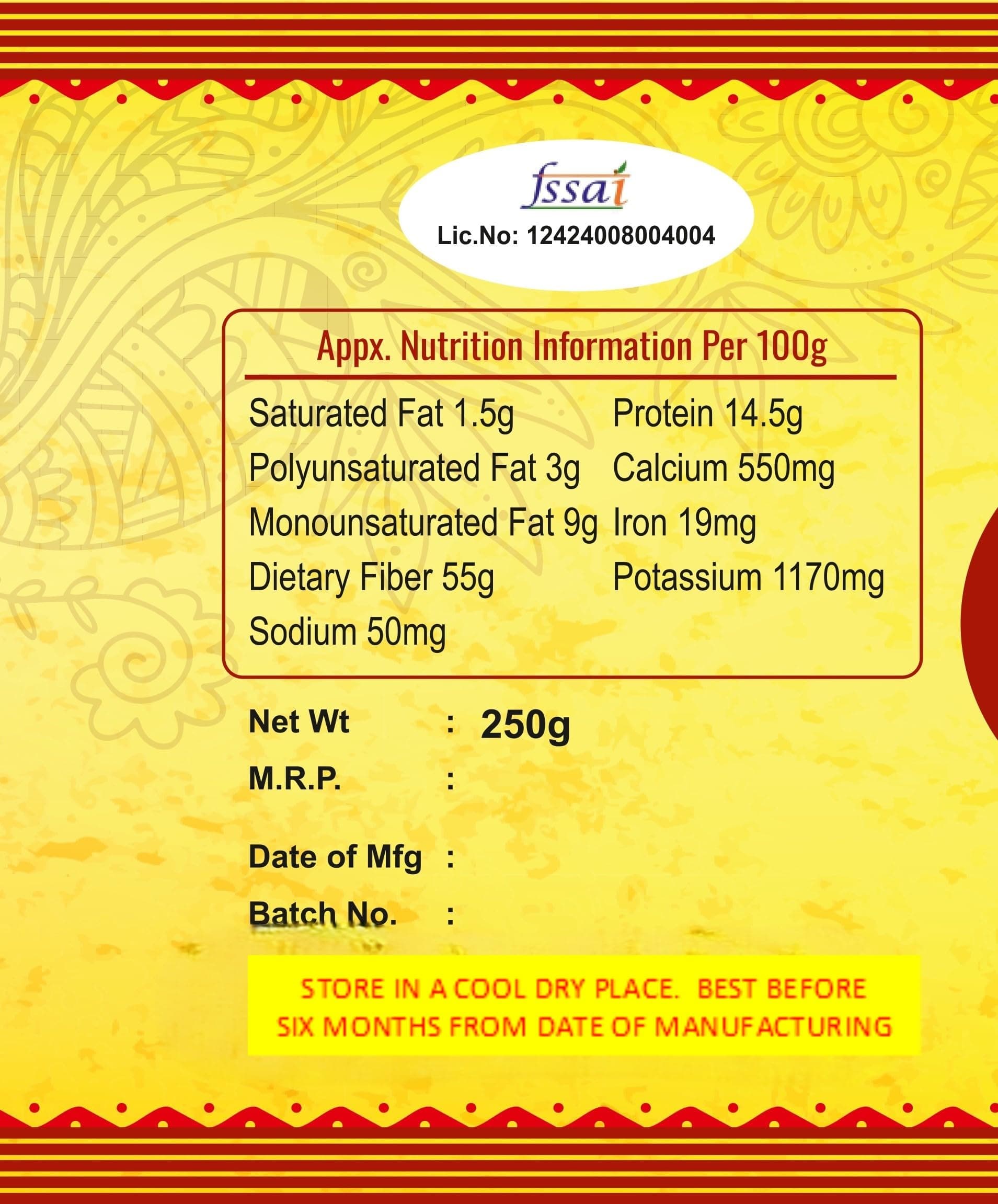 Sri Lalithaa’s Premium Sambar Powder (Pulusu Podi/Sambar Podi) – 250g | Authentic South Indian Taste, No Artificial Flavors or colors, No Onion & Garlic — image 2