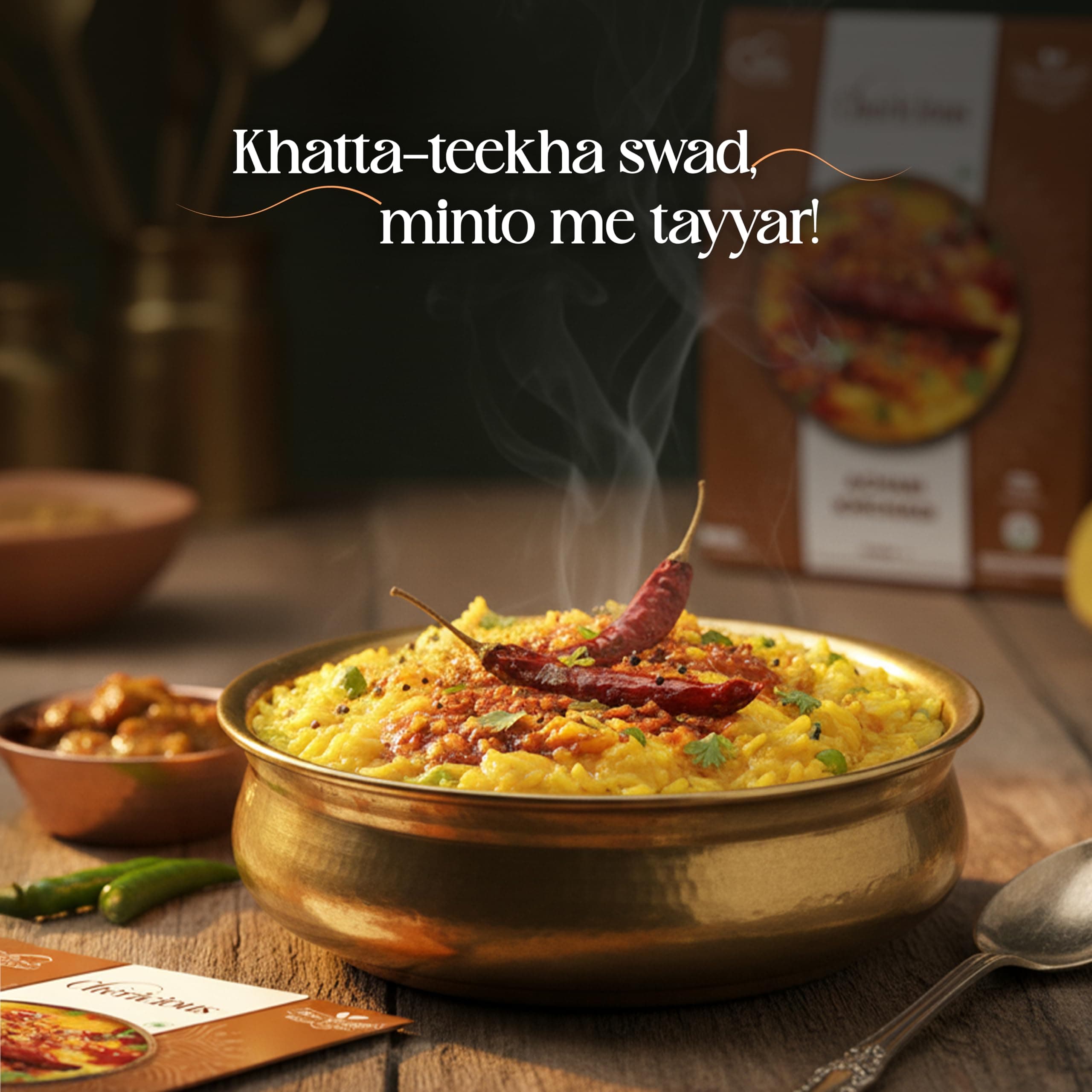 Chericious Ready to Eat Jain Achari Khichdi | Instant Freeze-Dried Khichdi-400g | No Onion No Garlic | Quick Indian Meal | Enriched with Natural Ingredients — image 4