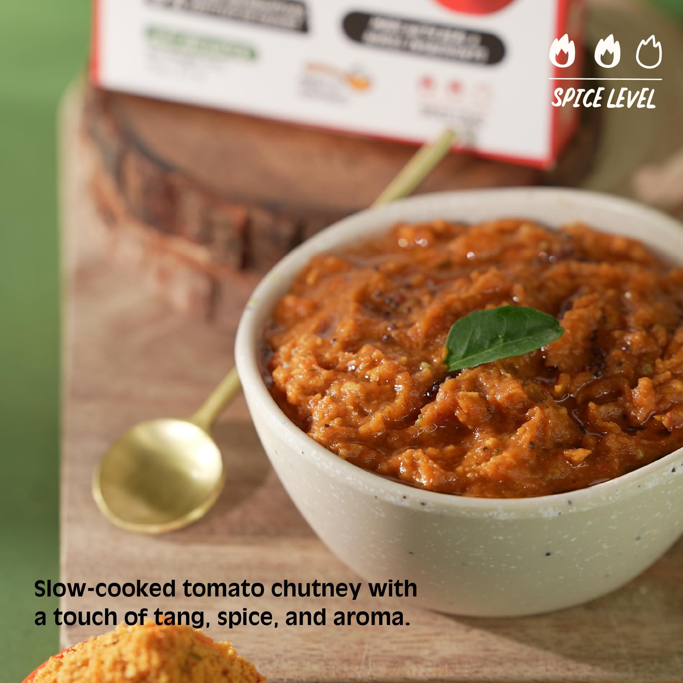 Chutnefy Tomato Chutney | 75g Freeze-Dried Instant Dry Mix | Just Add Water to make 10 servings (300g) | 0% Preservatives or Additives — image 6