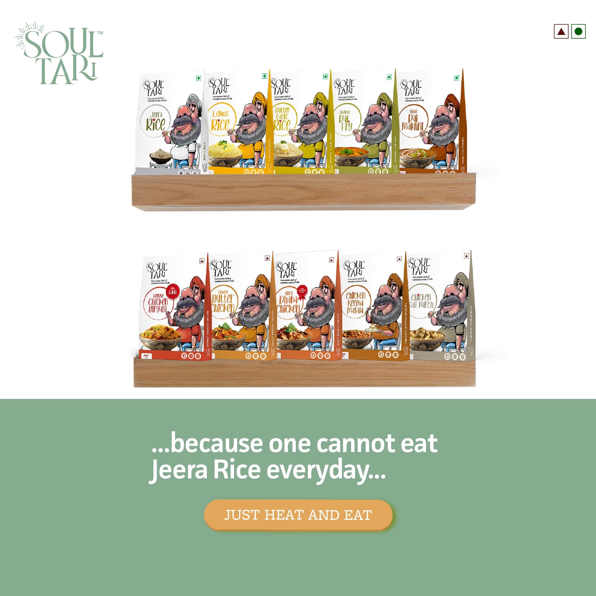 SOULTARI Ready To Eat Jeera Rice | Fluffy White Basmati Rice Tempered With Jeera | Just Heat And Eat | 250 Gram | Pack Of 2 | — image 8