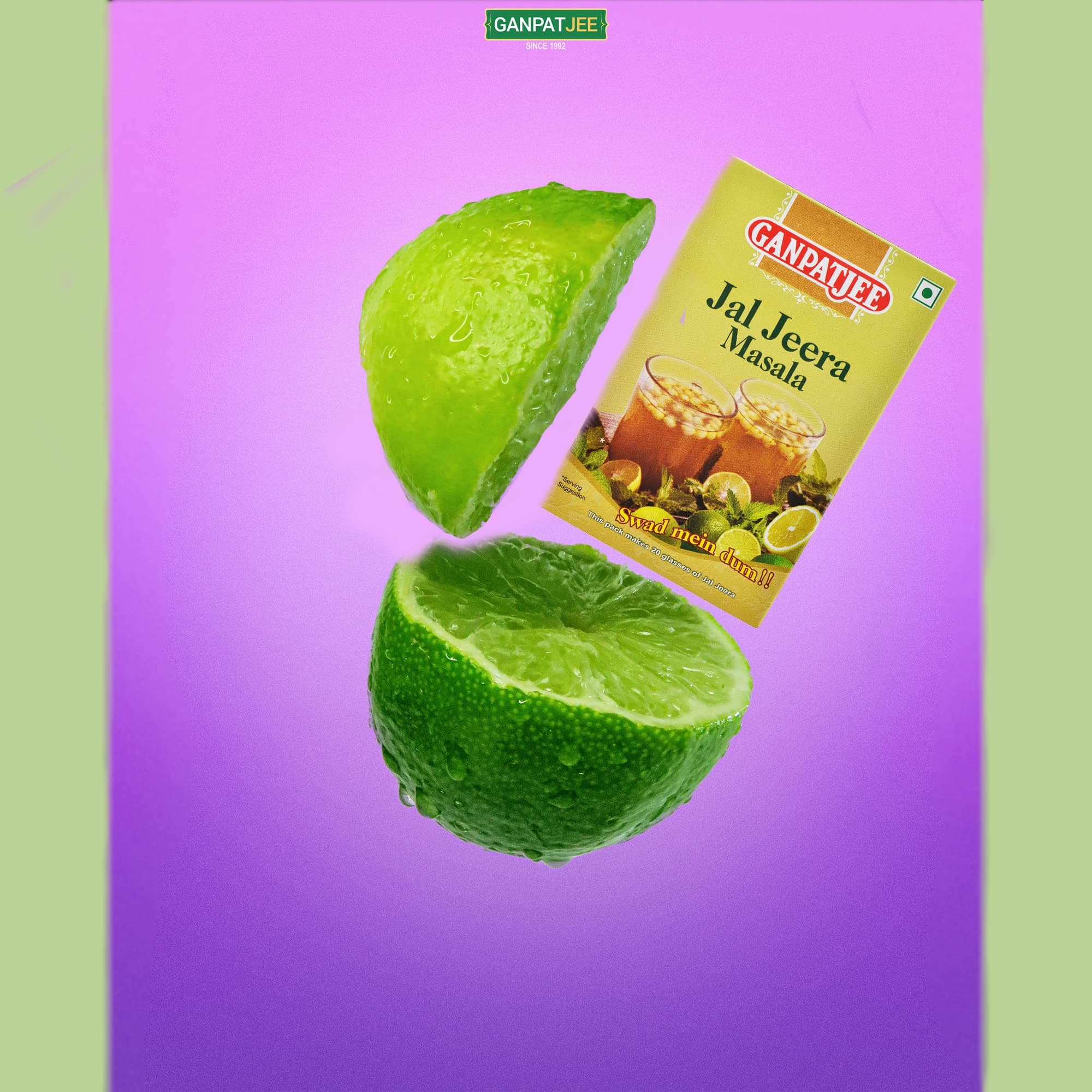 Ganpatjee Jal Jeera Masala,100g | Refreshing Taste and Flavour — image 2