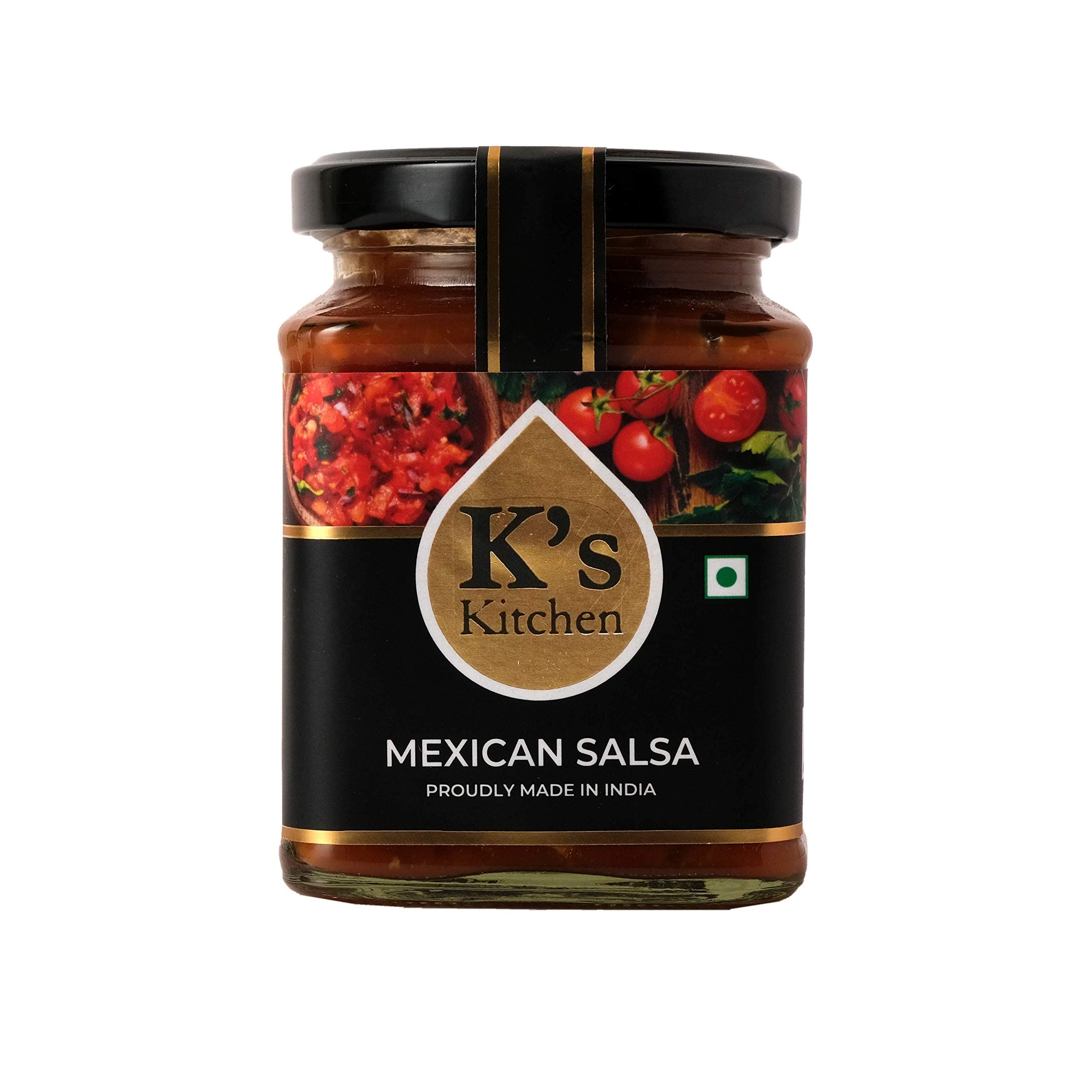 K's Kitchen Mexican Salsa Sauce- 270g Loved by Karen Anand, Gluten Free, Vegan, No Artificial Colour or Flavour — image 3