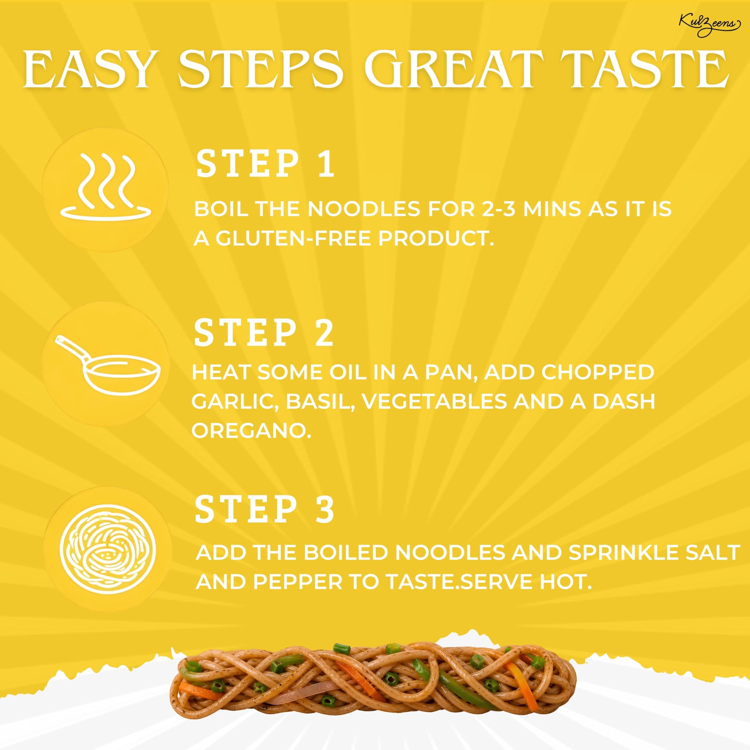 Millet Me by Kuizeens Whole Wheat Noodle - 110G |Protein & Fiber-Rich | Gluten-Free Delight | Easy-to-Make | No MSG | No Preservatives | Vegan & Wholesome |Jain | No Onion & Garlic — image 7