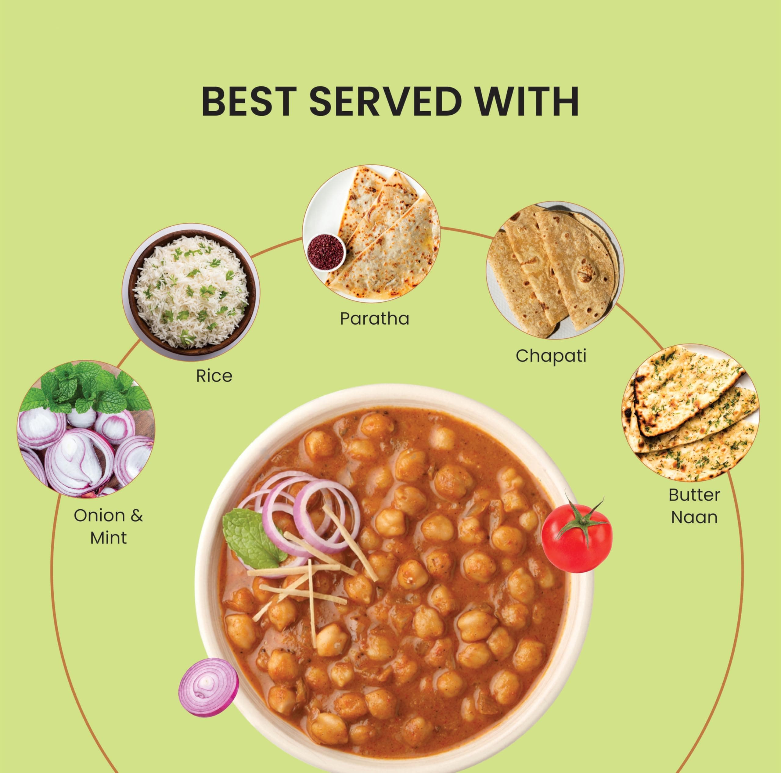 Chandni Chowk Ready to Eat Punjabi Shahi Chole, Pure Veg | Restaurant Style Ready to Cook Shahi Chole | No Preservatives Or Artificial Colors | 285gm Pack of 1 — image 5