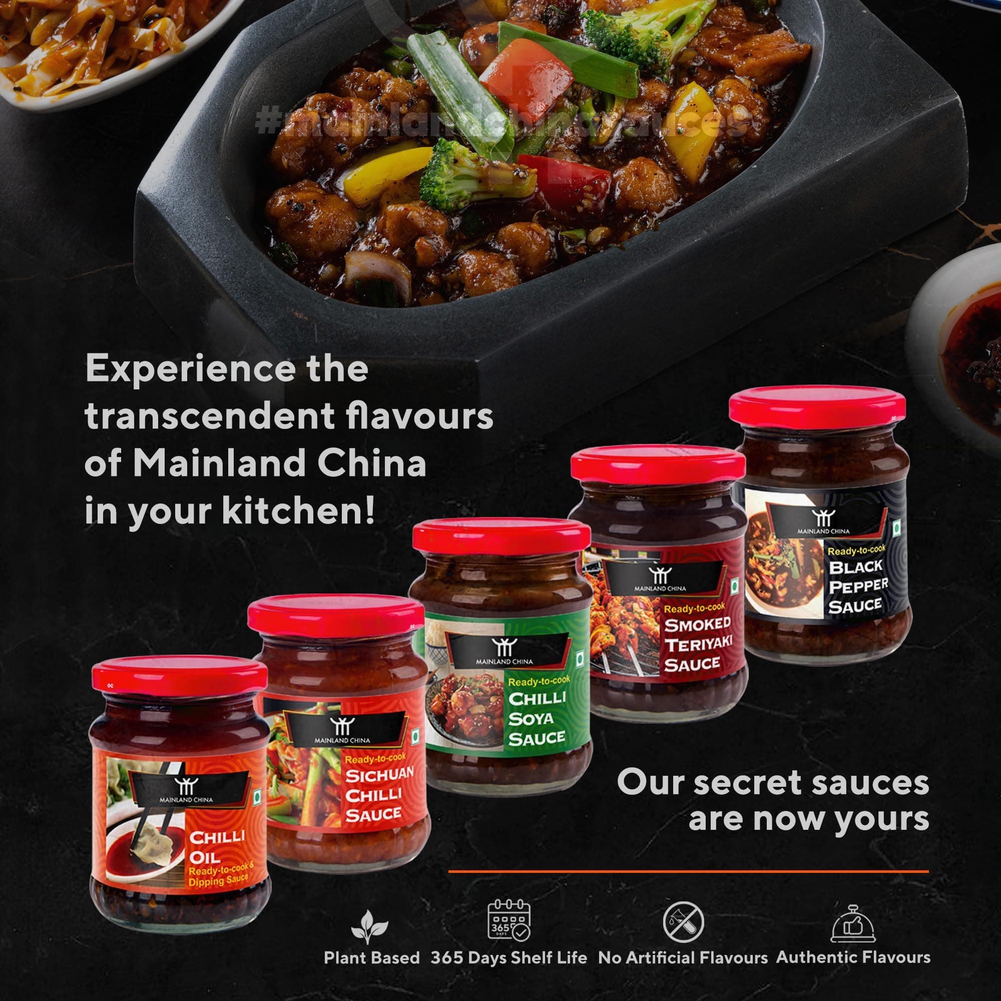 Mainland China Smoked Teriyaki Sauce 225g | Ready to Cook Plant Based Superfood | No Artificial Flavours | Rich in Vitamins & Minerals | Perfect for Stir Fry, Japanese Cuisine & Restaurant Style Meals — image 6