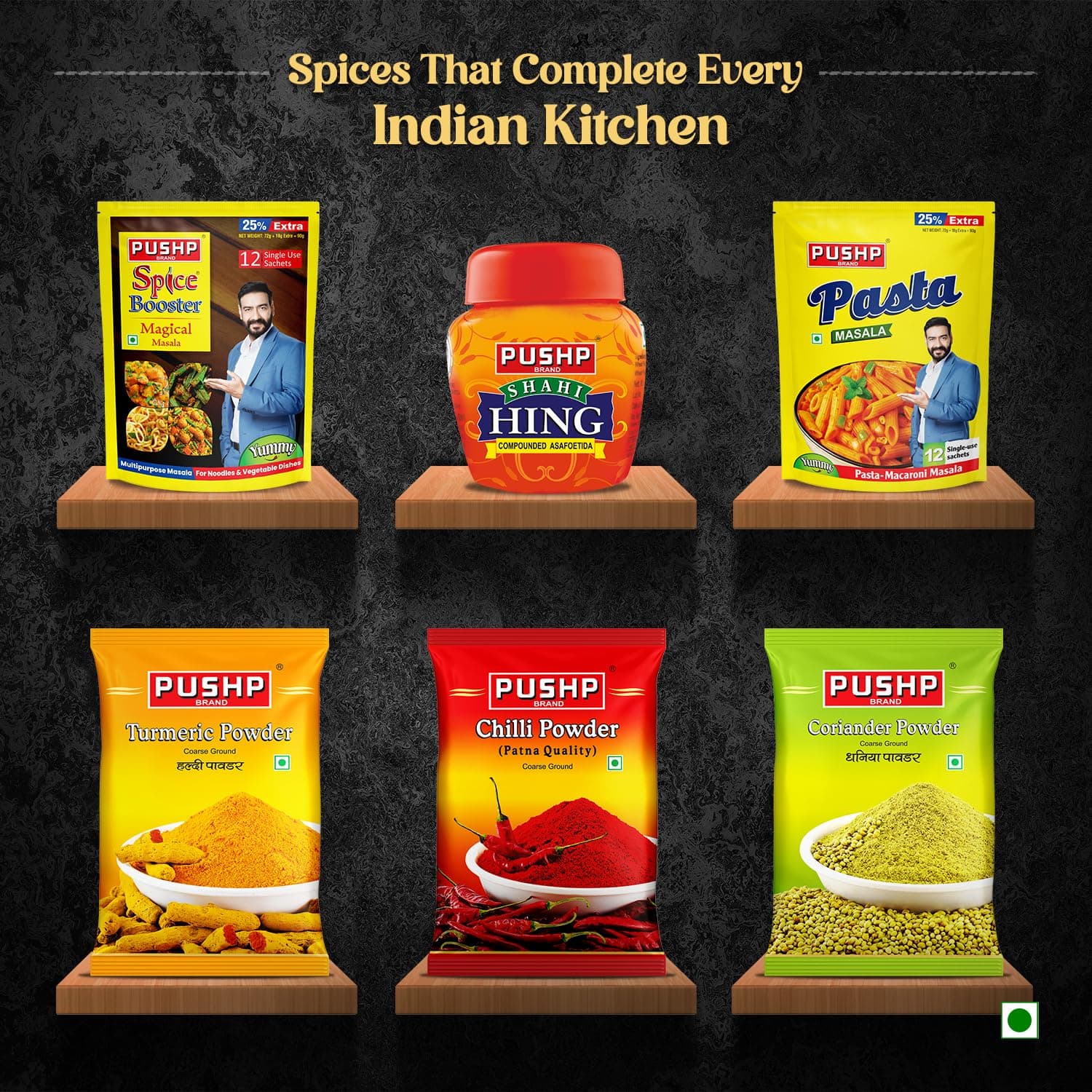 Pushp Brand Jal Jeera Powder (Masala) 500 g Pouch | Pack of 2 | Instant Drink Mix Masala for Refreshing Summer Drink & Chat, Mint & Cumin Blend, No Artificial Colours | Hygienically Packed | — image 9
