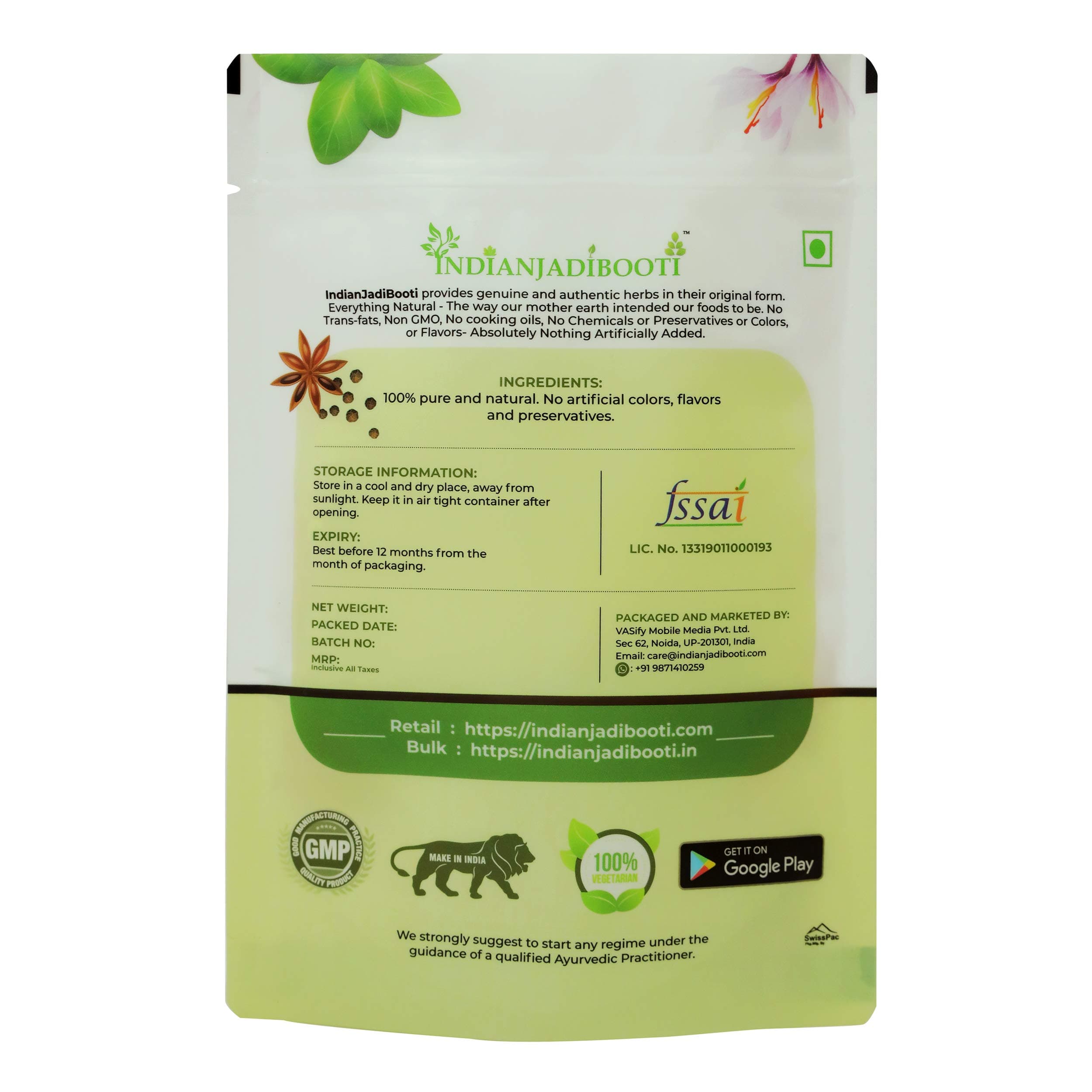 IndianJadiBooti Edible Spinach Seeds, 250 Grams Pack — image 8