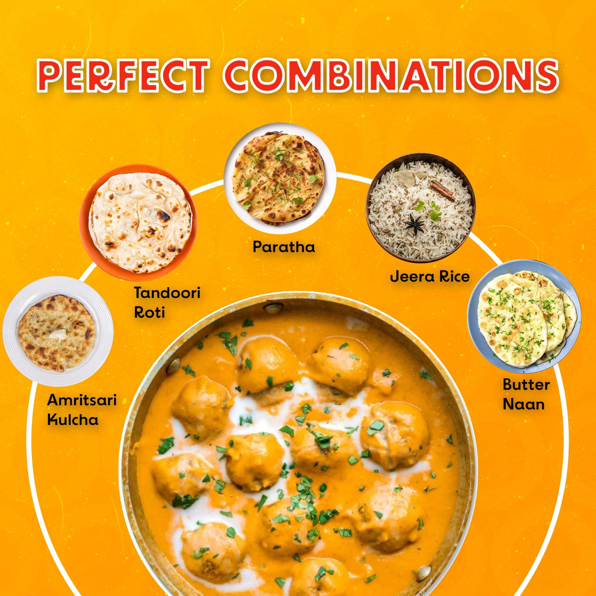 Chokhi Dhani Malai Kofta Ready to Eat 300g | Paneer Kofta in Rich Cashew Cream Gravy | Authentic North Indian Curry | 2 Min Heat & Serve | Veg — image 4