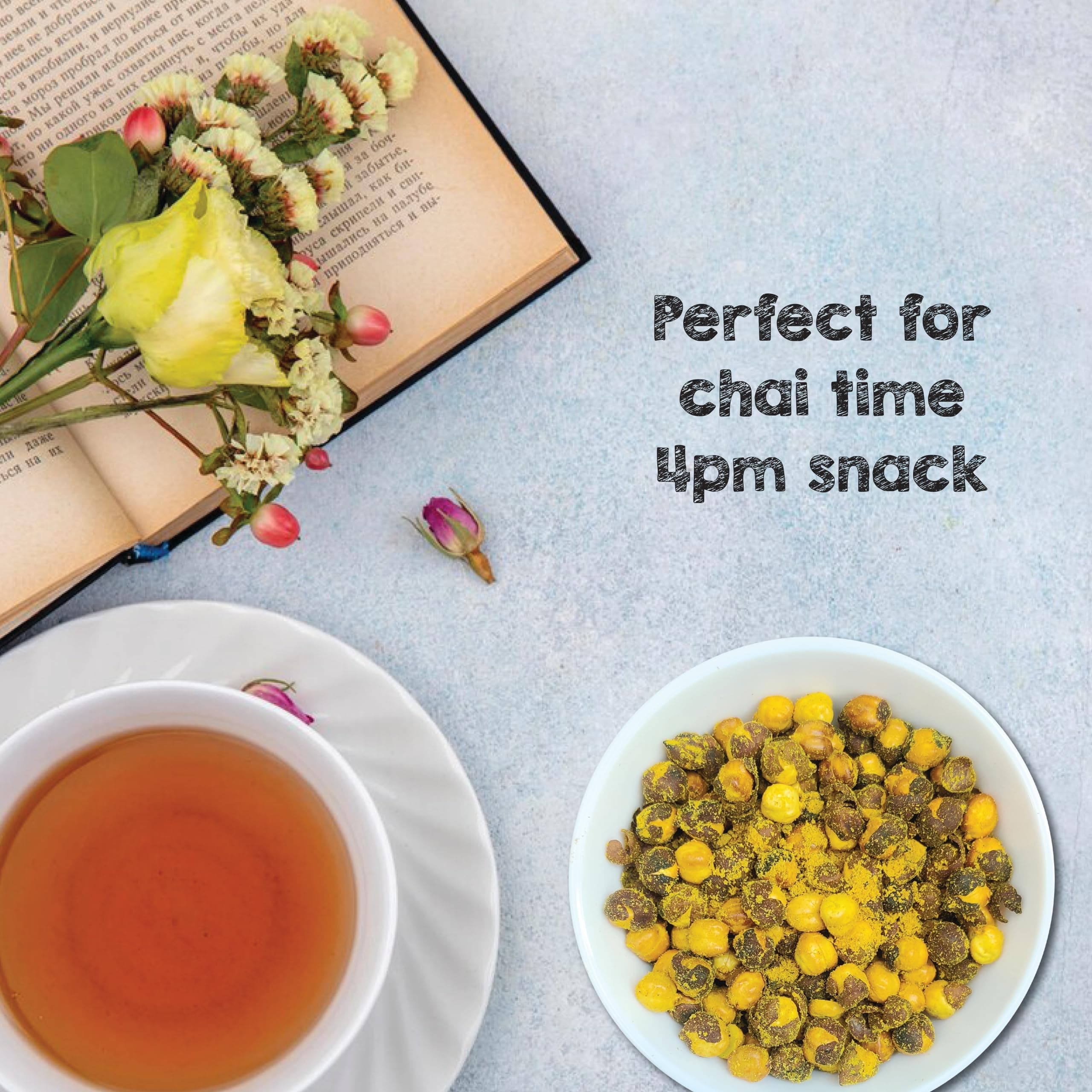 SelfCare By Suman Agarwal Limbu Chana Pack of 1 200g | Roasted - No Added Sugar - Gluten Free | Snacks - Namkeen - Grocery | Spicy Crunchy & Chatpata - Tae time Snakcing | Jain & Travel Friendly — image 6