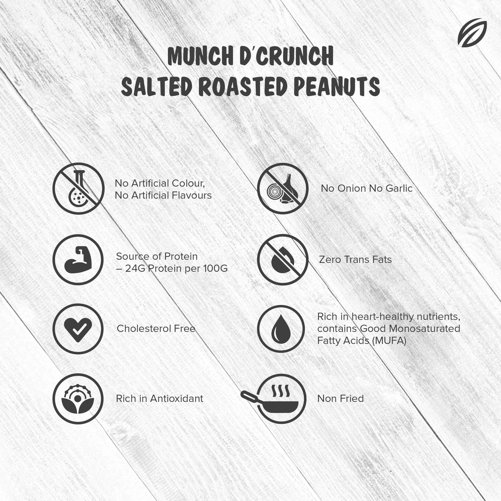 SHREGO Salted Roasted Peanuts 160G — image 5