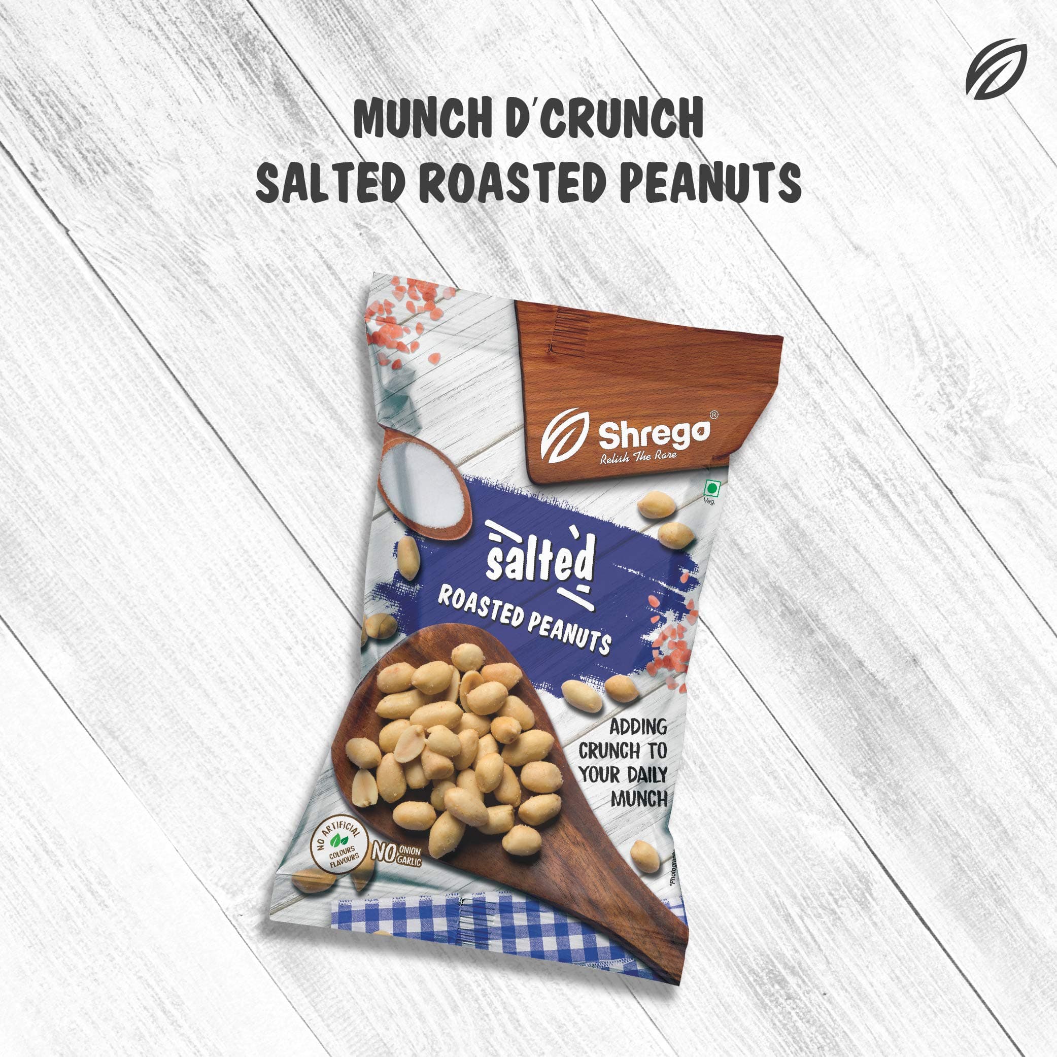 SHREGO Salted Roasted Peanuts 160G — image 6