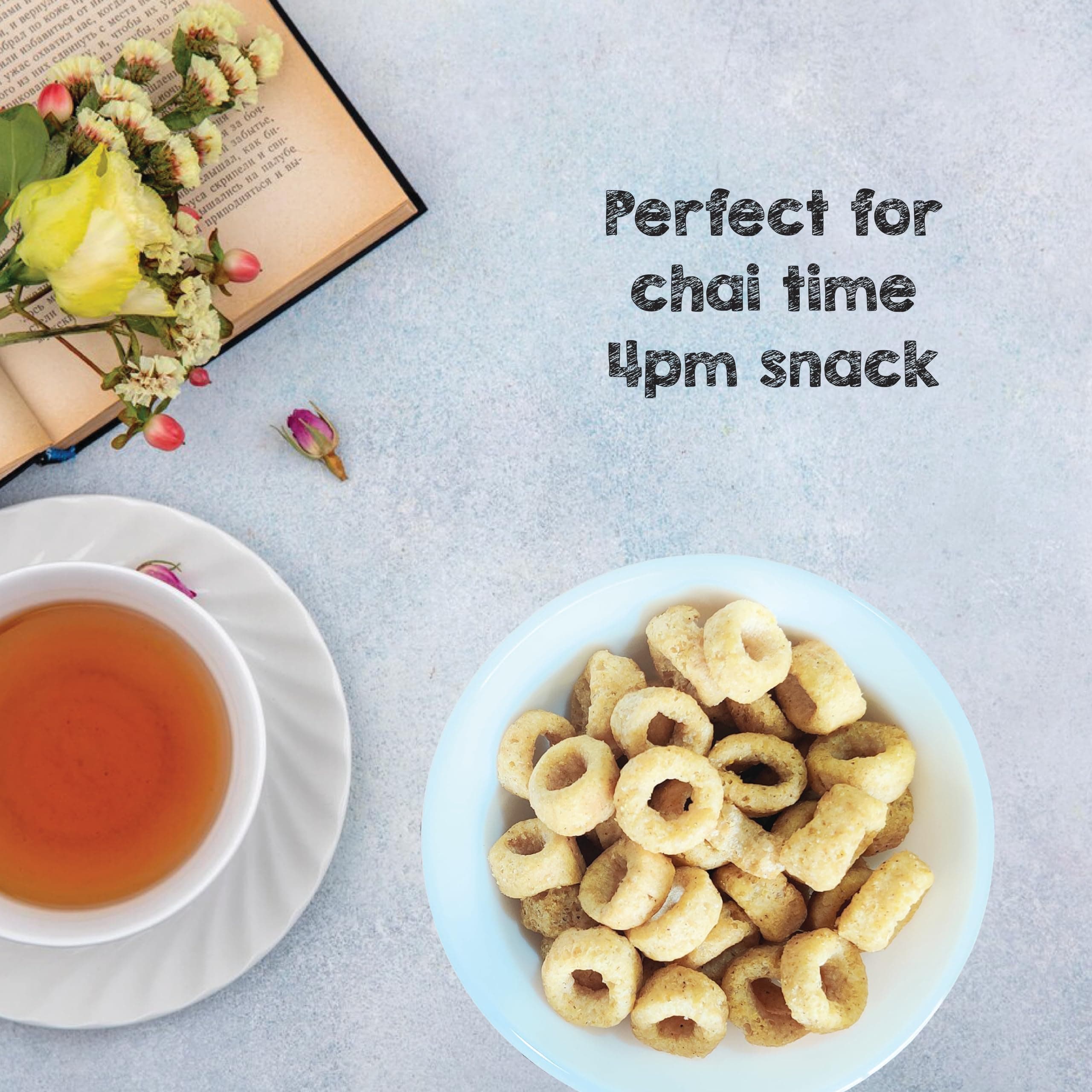 SelfCare By Suman Agarwal Quinoa Loops Pack of 1 100g | Healthy & Non Fried | Savoury - Snacks - Namkeen - Grocery | Spicy Crunchy & Chatpata - Tea time Snacking | Diabetic Jain & Travel Friendly — image 6