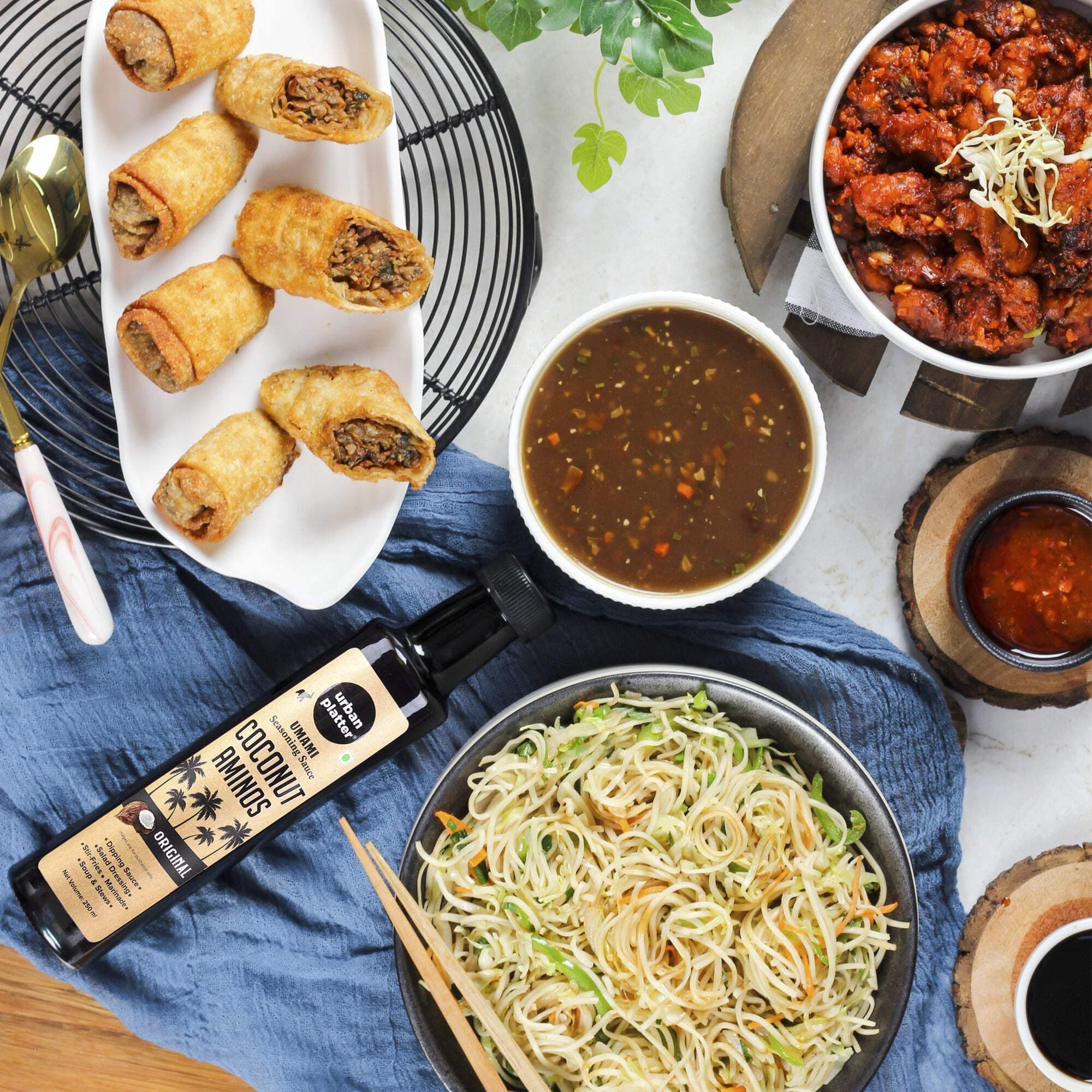 Urban Platter Coconut Aminos, 250ml (Umami Seasoning Sauce, Soy-Free, Gluten-Free, Perfect for Dipping Asian appetizers, for dressings and More) — image 5