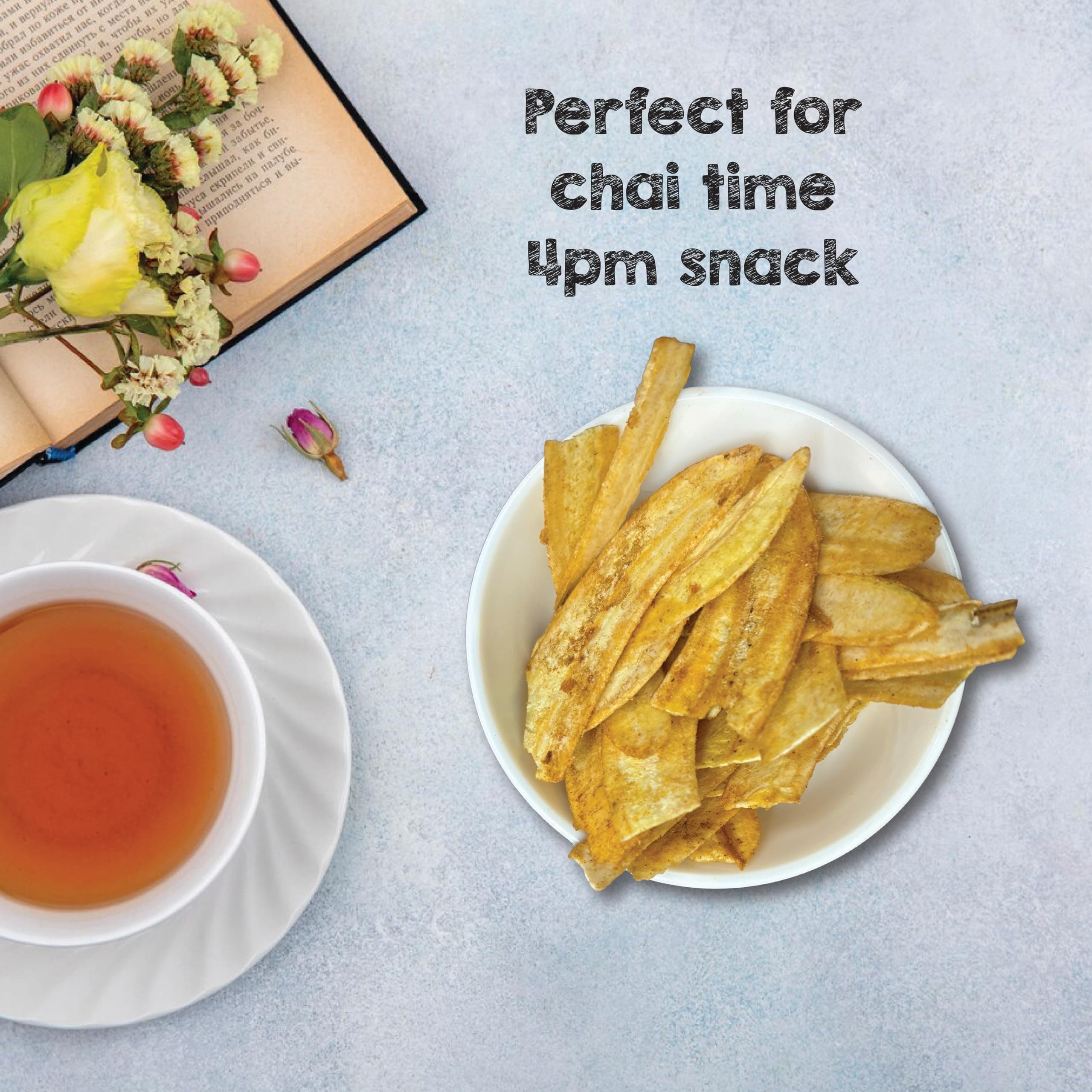 SelfCare By Suman Agarwal Roasted Chilli Lime Banana Wafers - 100 gms (Pack of 1) | Healthy - Gluten Free | Savoury - Snacks - Namkeen - Grocery | Workout - Tea time Snacking | Jain & Travel Friendly — image 6