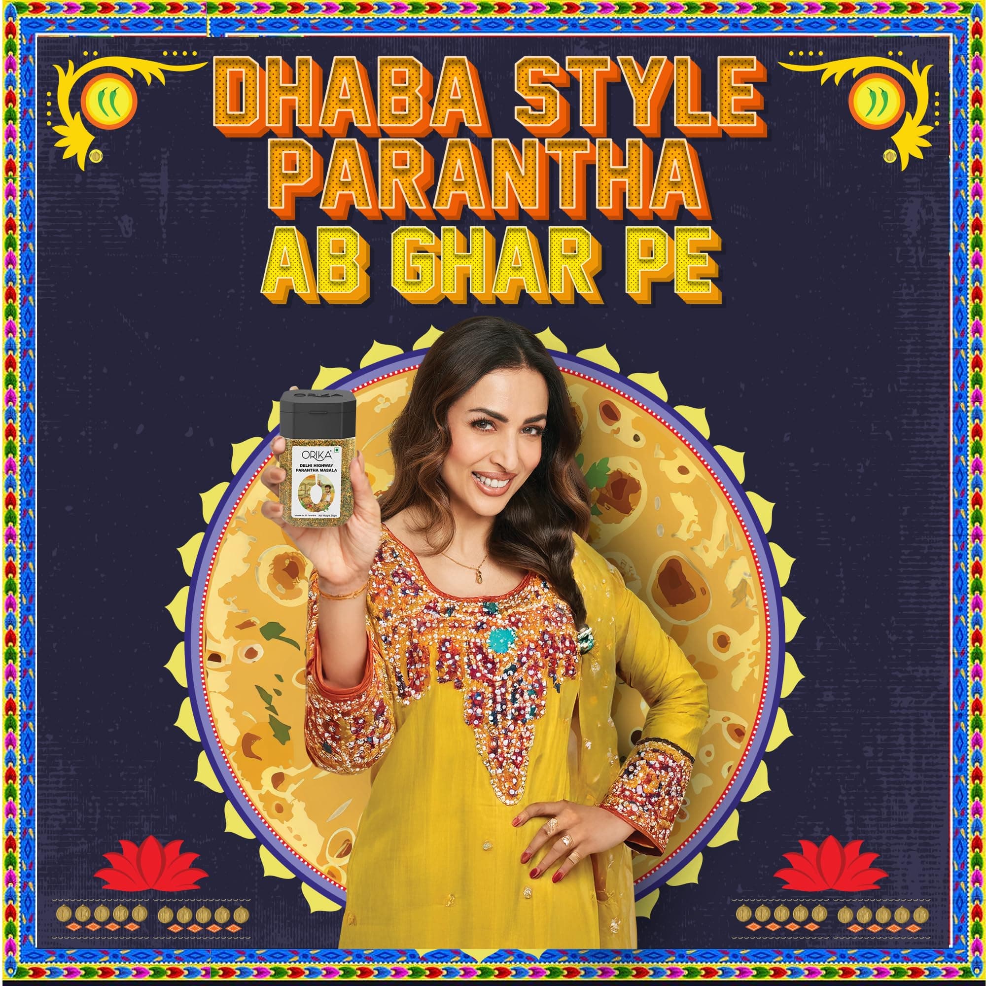 Orika Delhi Highway Parantha Masala, 90 G | Authentic North Indian Spice Blend for Paranthas | No Artificial Colour and Additives — image 4