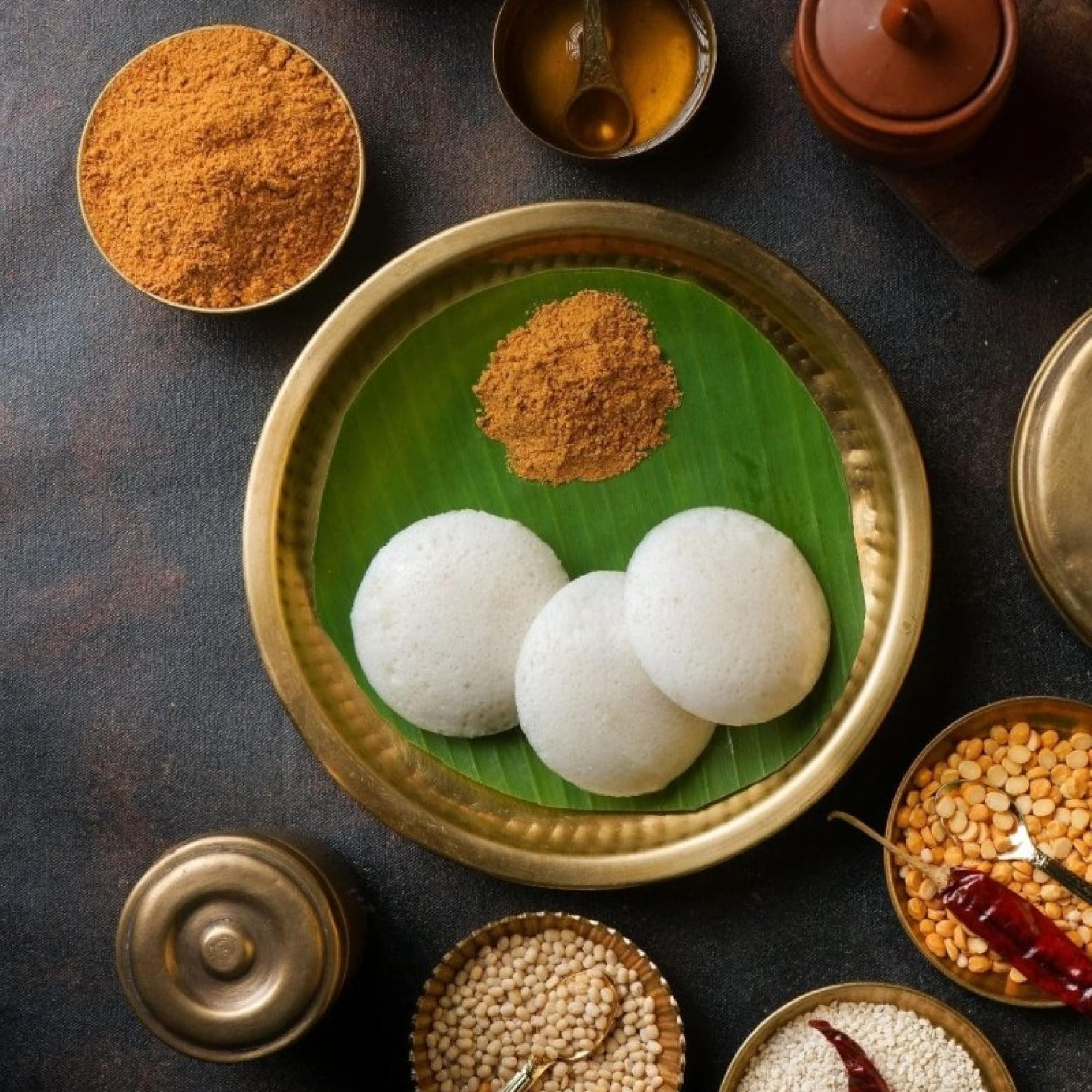 Sweet Karam Coffee Idli Podi (Chilli Gun Powder) – 180g | Authentic South Indian Homemade Spice Mix | Aromatic & Flavorful | No Preservatives | Tasty & Healthy | Perfect with Idli, Dosa & Rice — image 9
