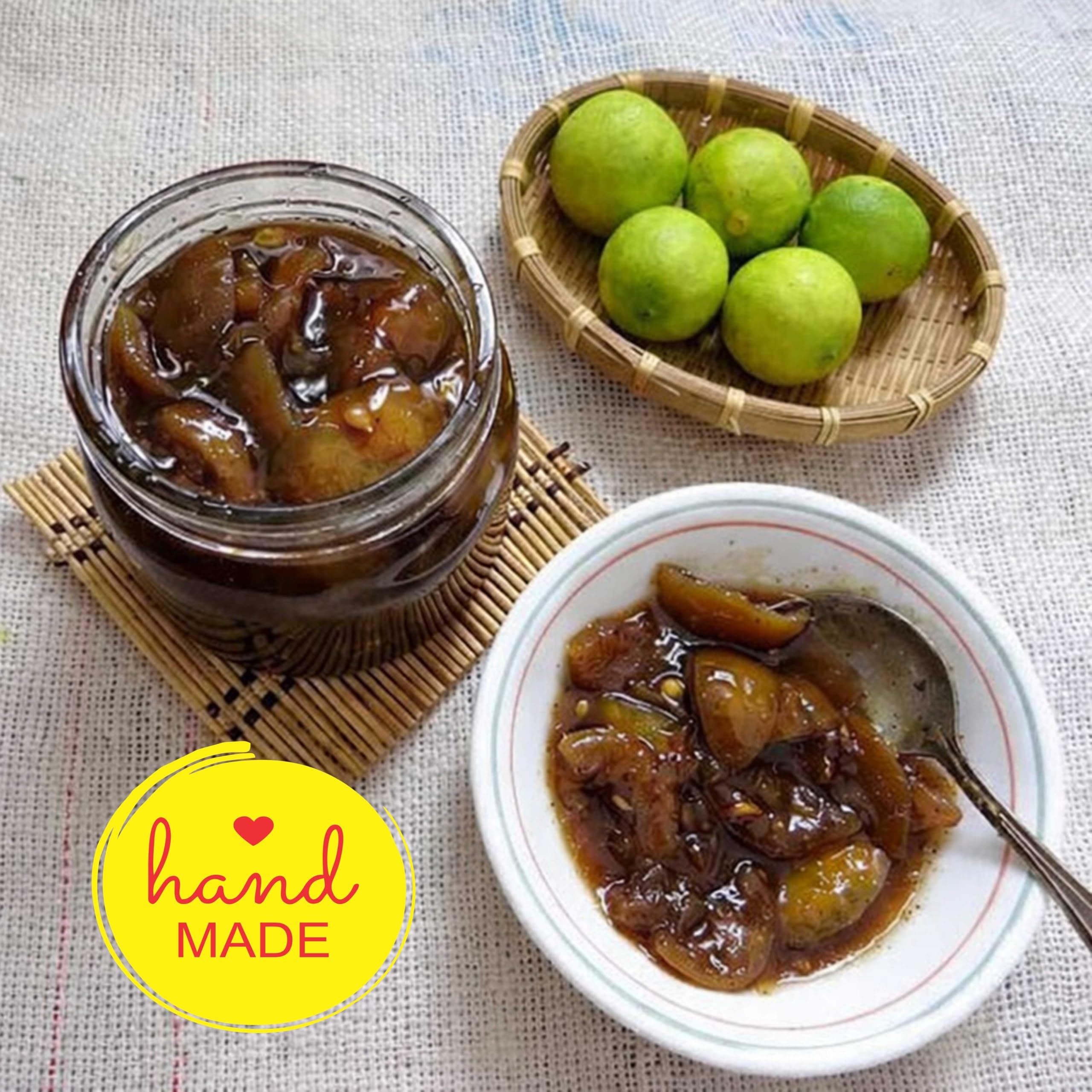 JhaG Sweet Lemon Pickle 350g | Khatta Meetha Nimbu Ka Achar | Indian Homemade Nimbu ka Achar with No Onion & Garlic | Sweet & Sour Oil-Free Pickle | Traditional Grandma-Style Recipe | Organically Processed — image 2